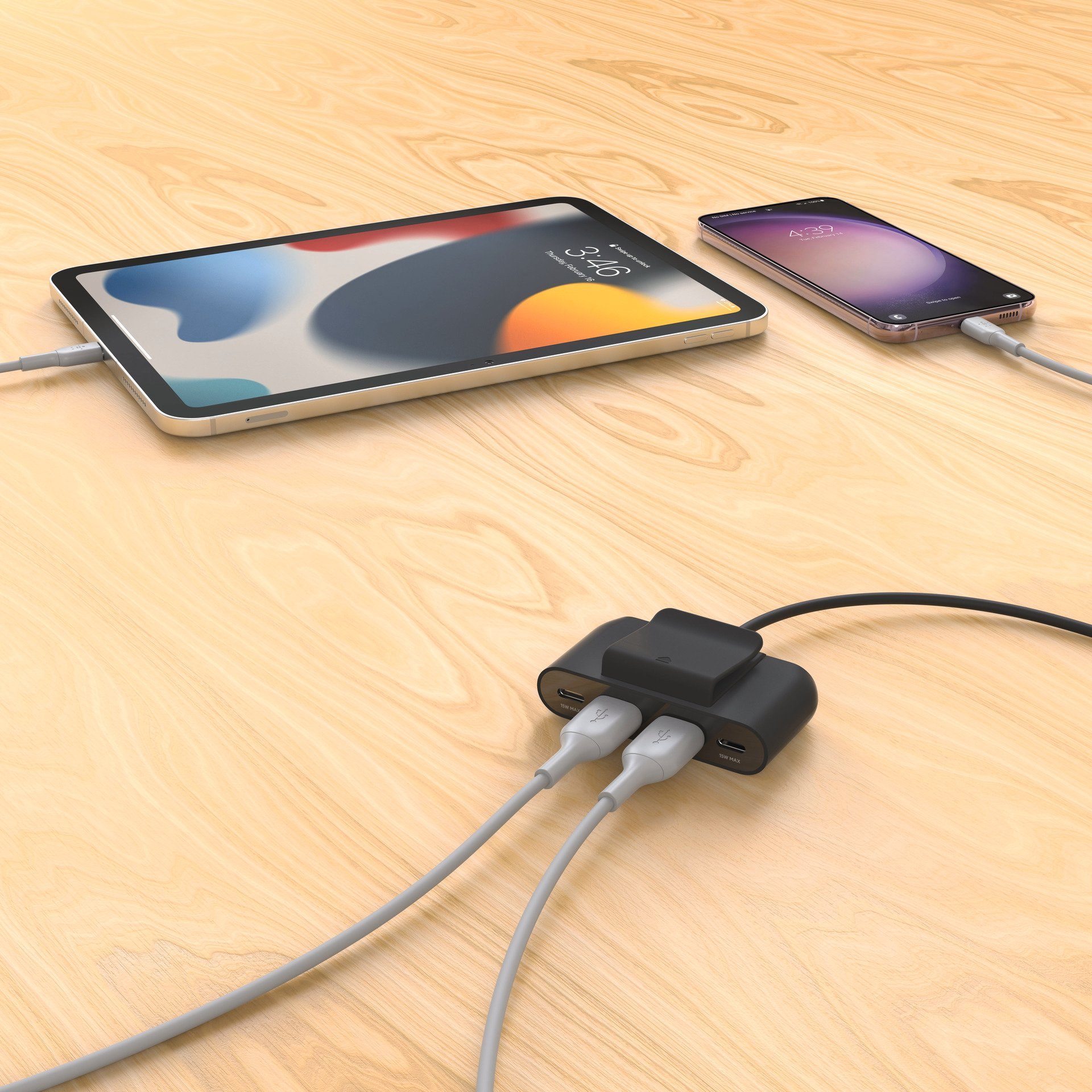 Belkin Dockingstation voor smartphone BoostCharge 4-Port-USB-Splitter