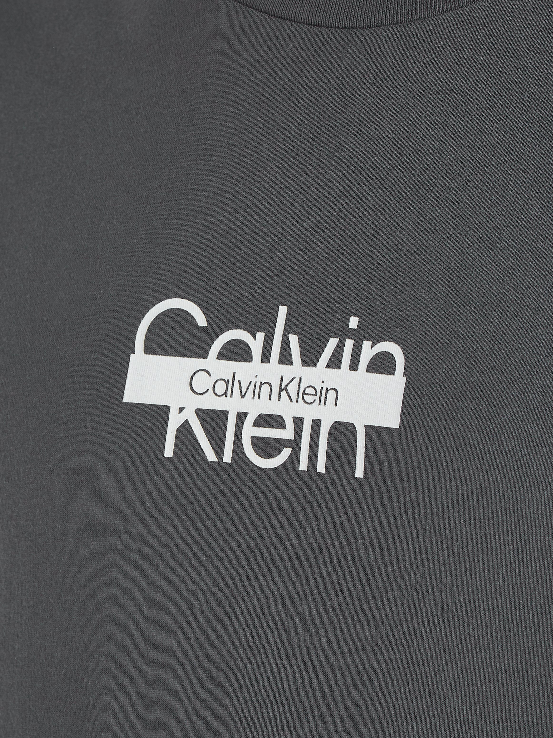 Calvin Klein T-shirt CUT THROUGH LOGO T-SHIRT
