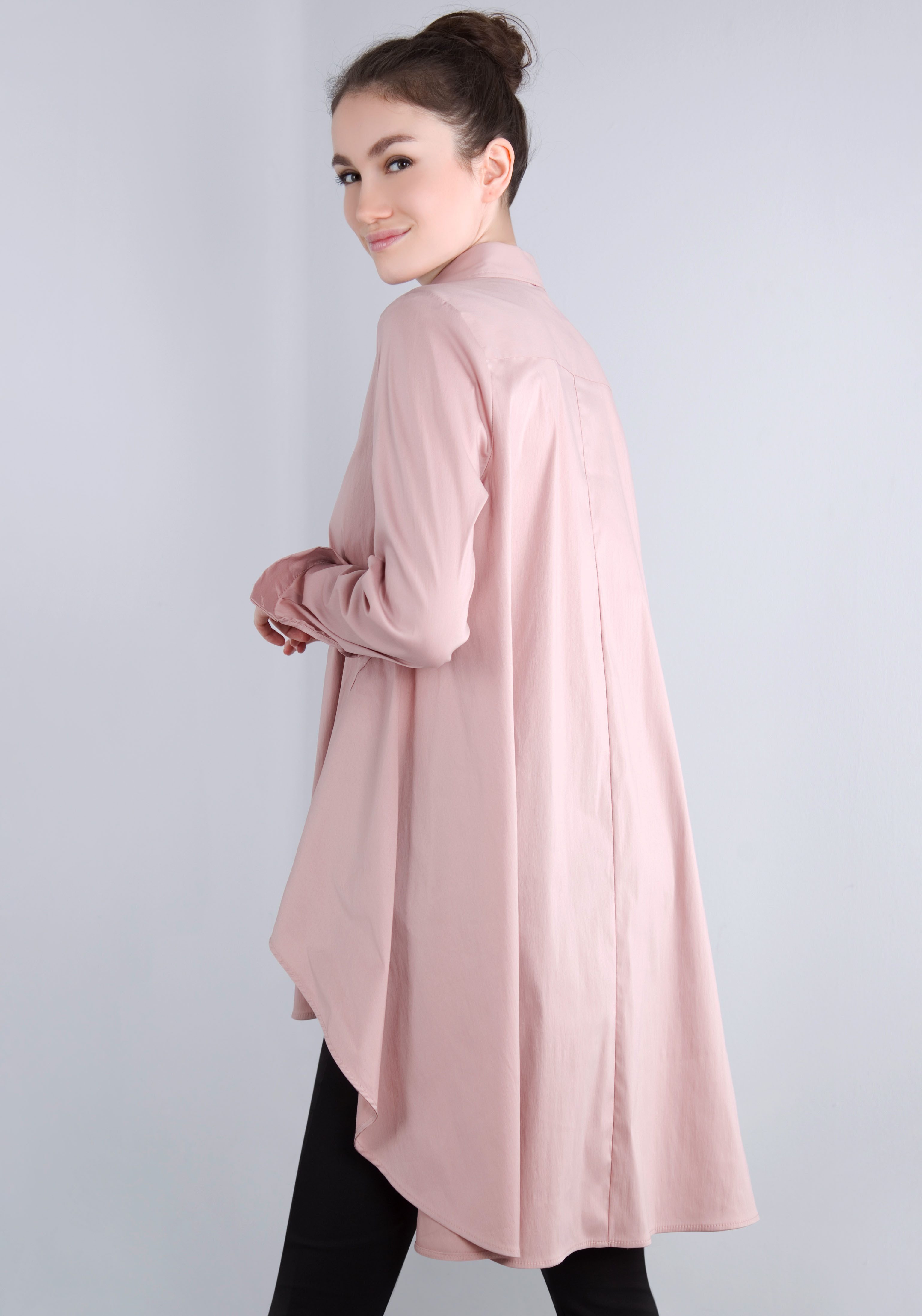 IMPERIAL Lange blouse IMP-C ED3ABF klokkend, lang model