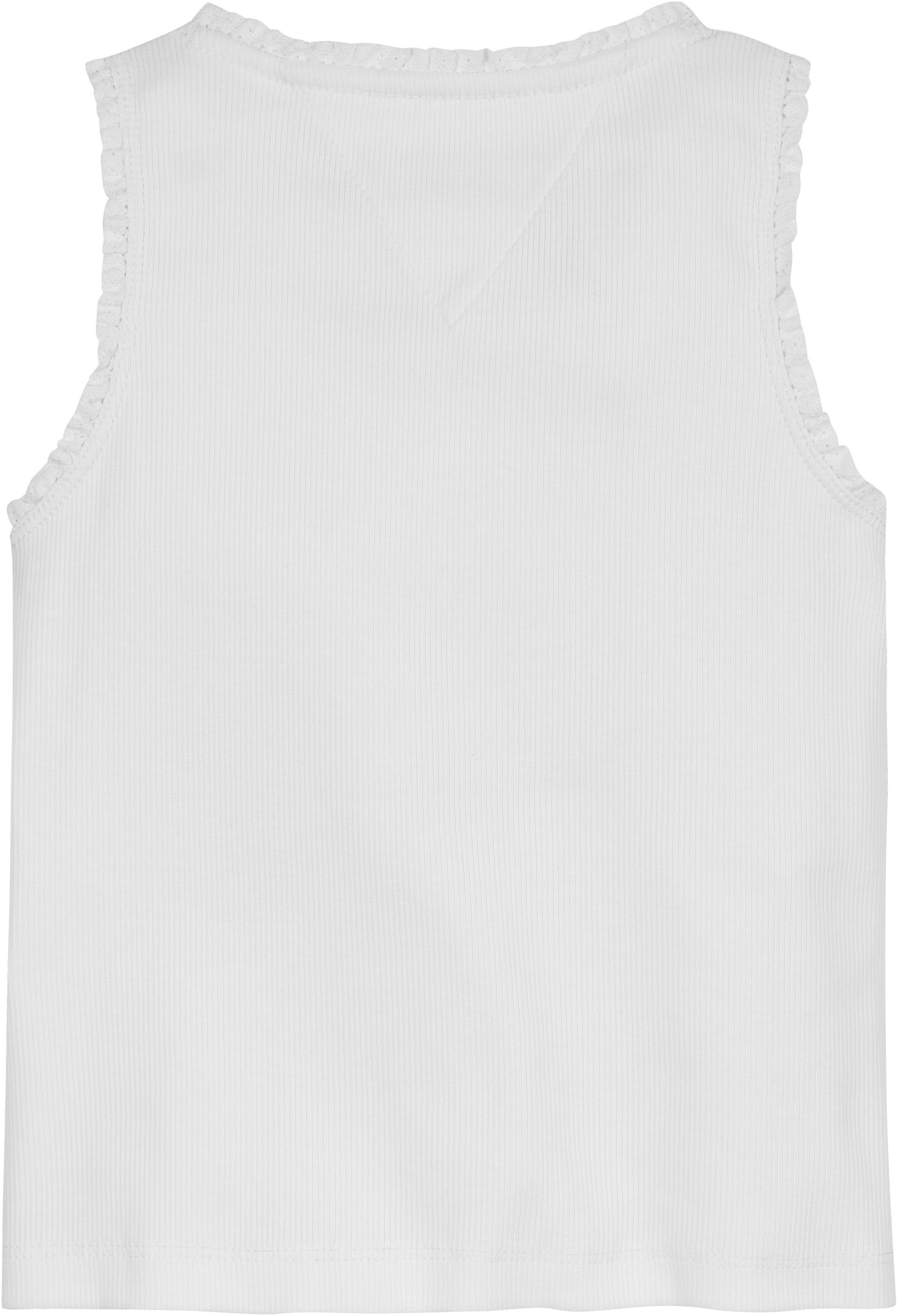 Tommy Hilfiger T-shirt ESSENTIAL RIB LACE TANK TOP