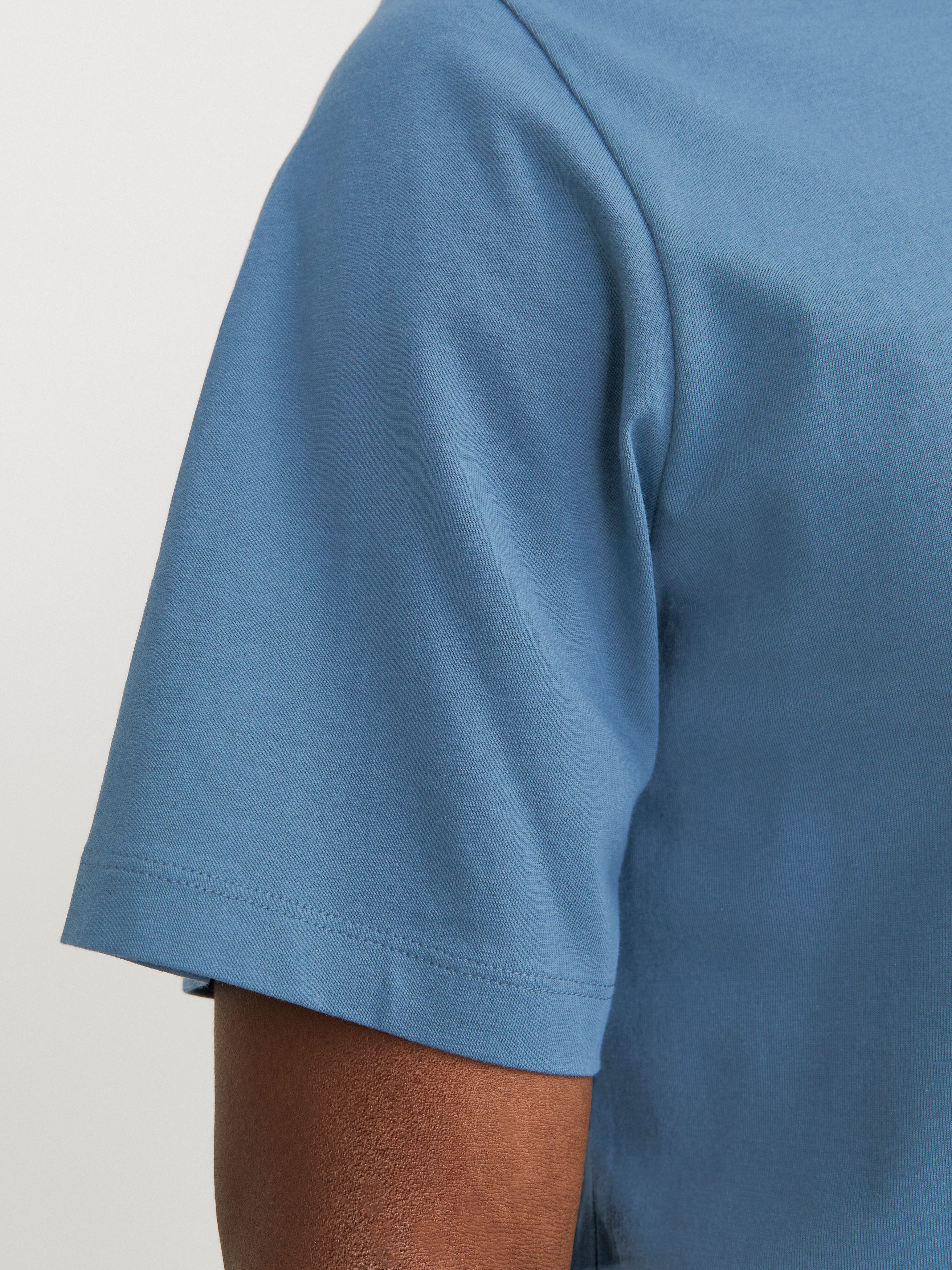 Jack & Jones Shirt met ronde hals JJELOGO TEE SS O-NECK 2 COL SS25 SN