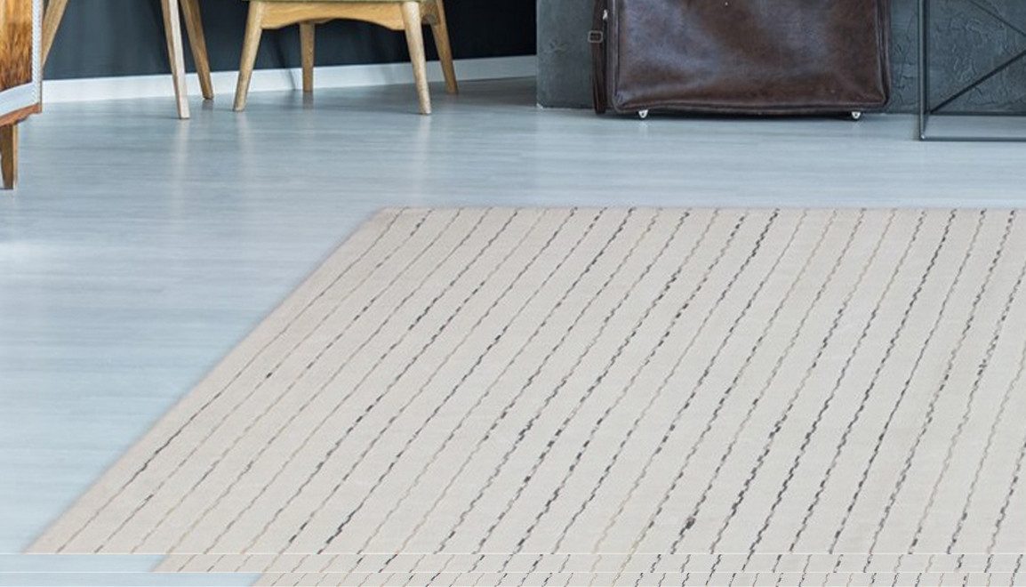 calo-deluxe Vloerkleed Scorpius 115 Reliëfstructuur, woonkamer
