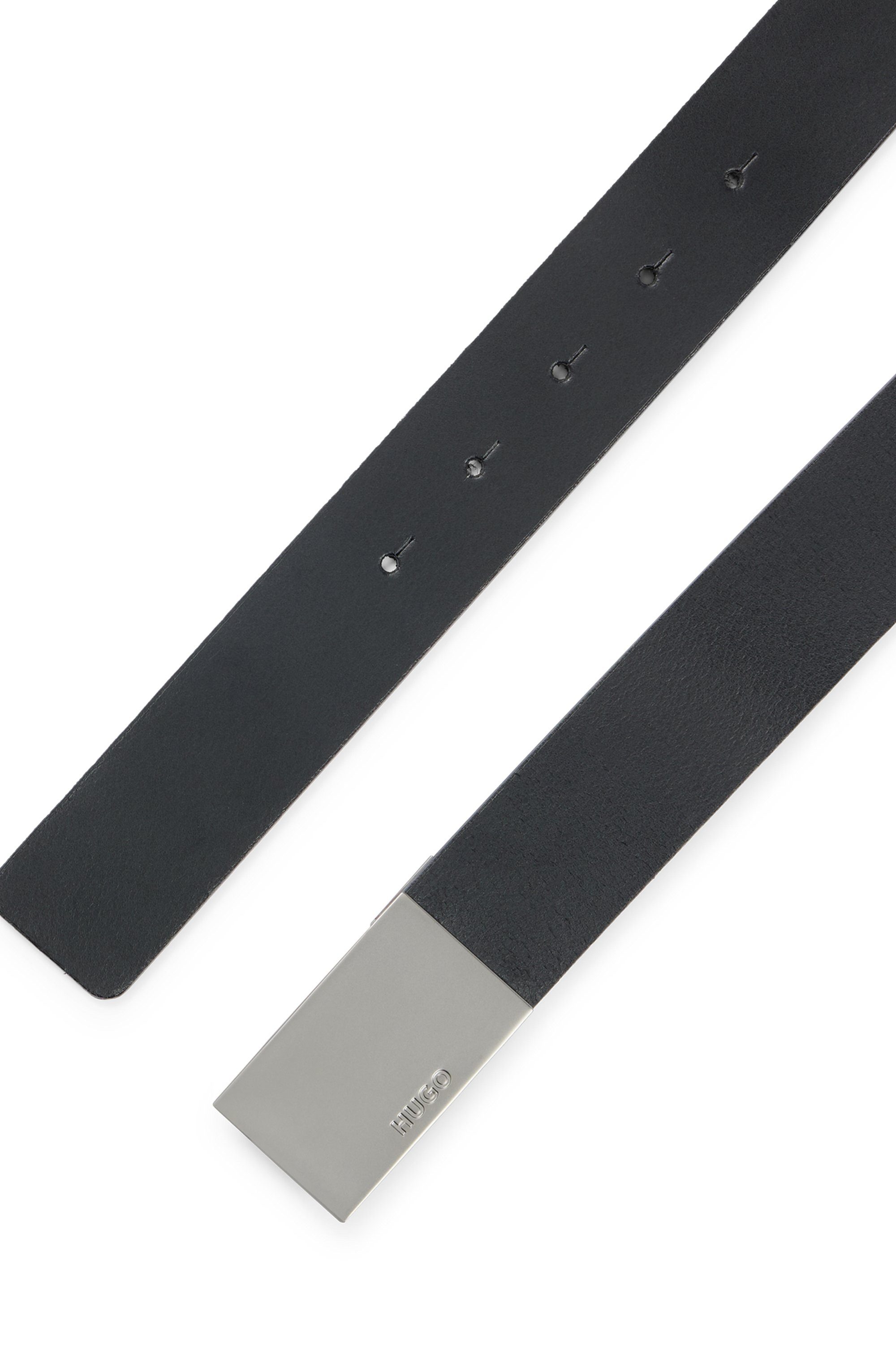 HUGO Leren riem Gand_Sz35
