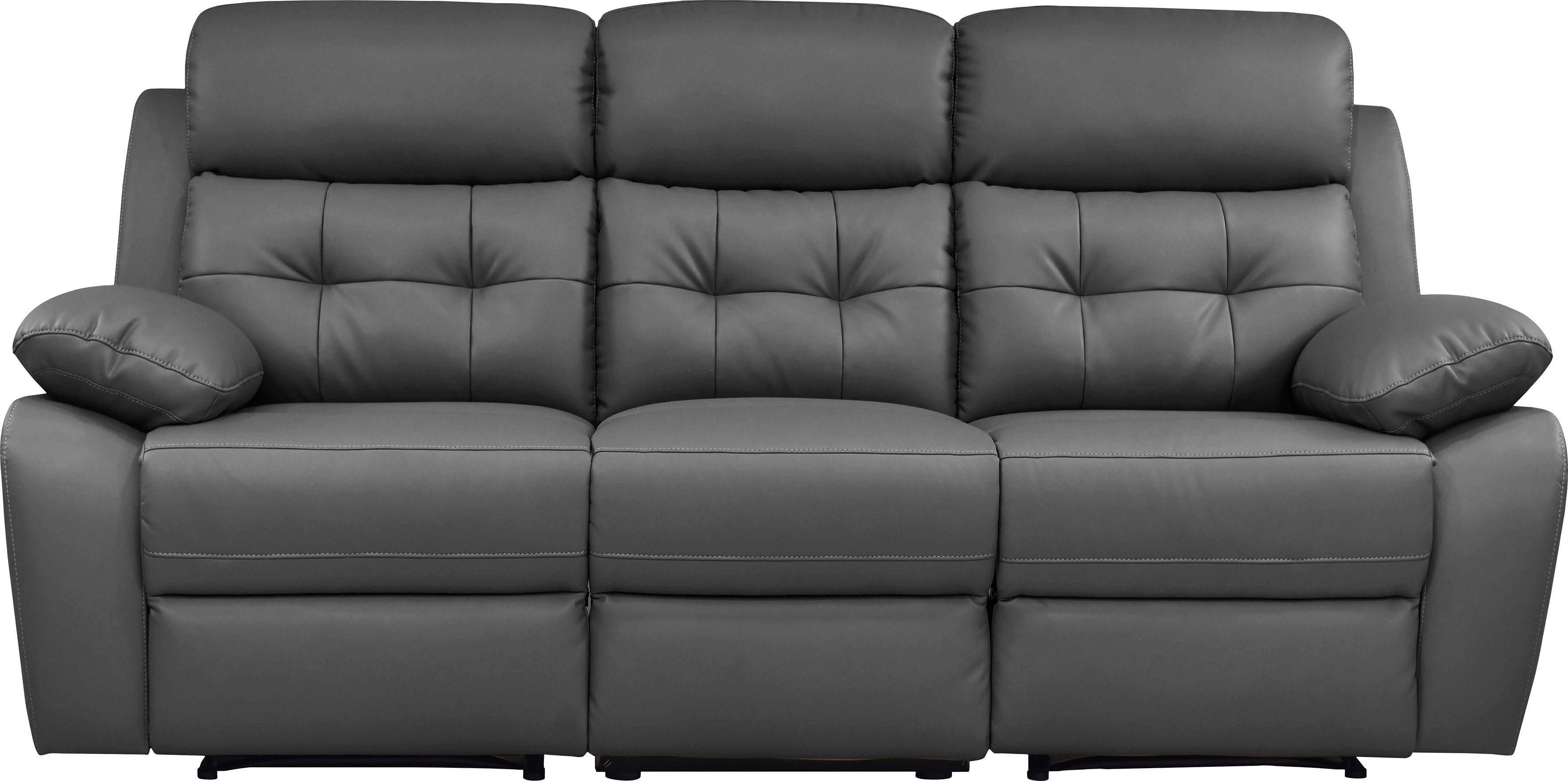 Home affaire 3-zitsbank Lannilis met handmatige en elektrische relaxfunctie