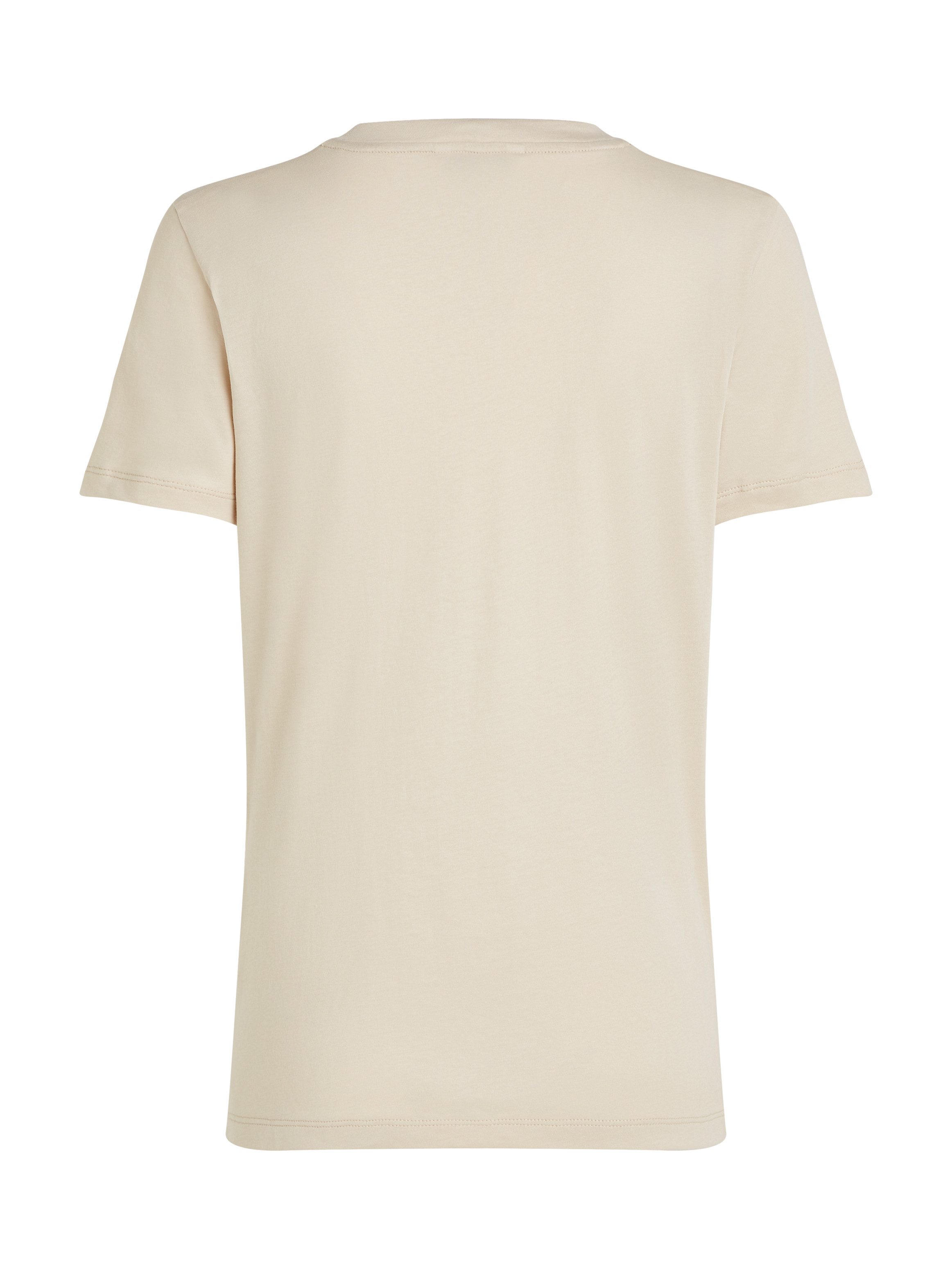 Tommy Hilfiger T-shirt REG CORP LOGO C-NK SS met een logo-opschrift