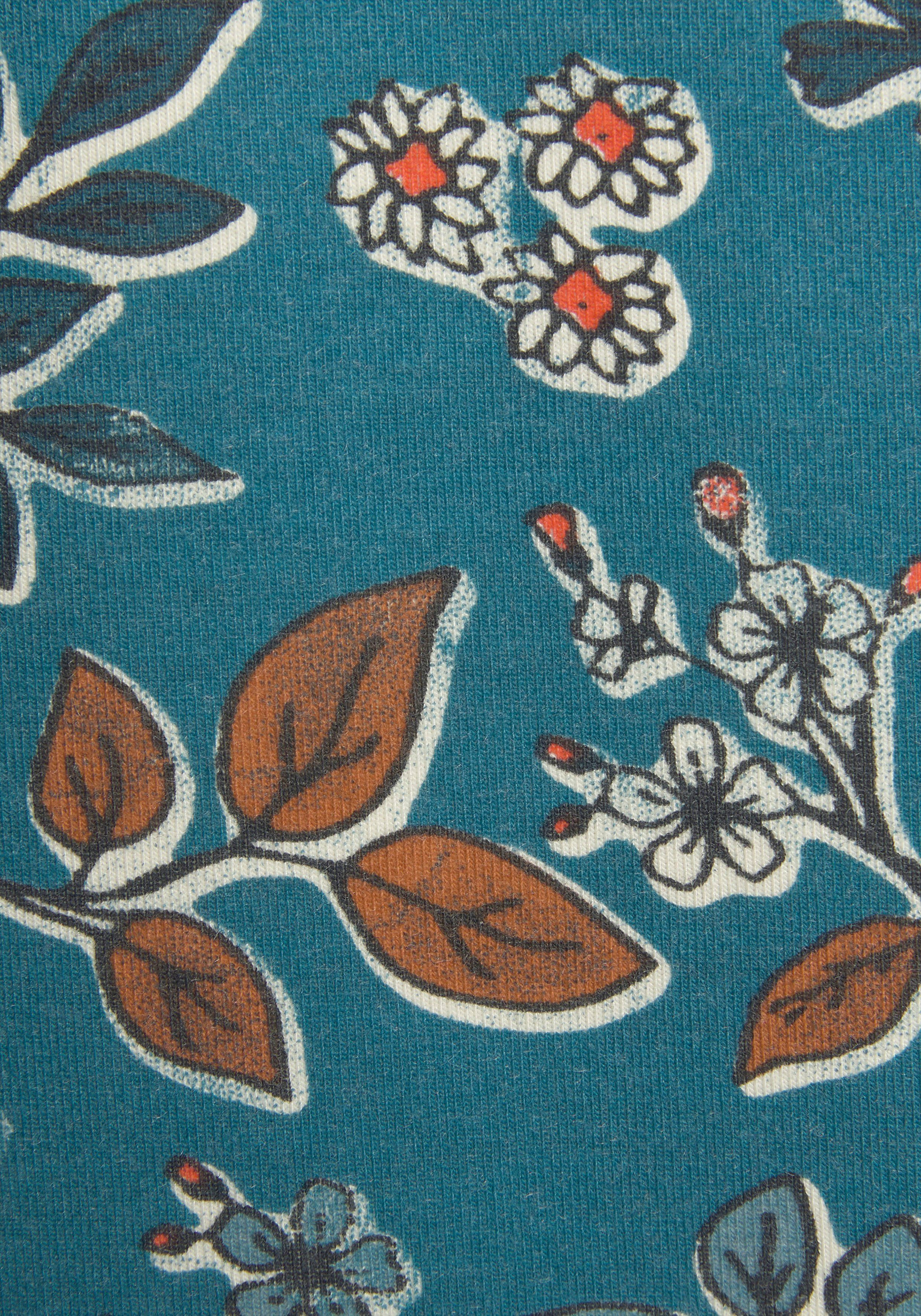 Lascana Negligé in bloemen print all-over