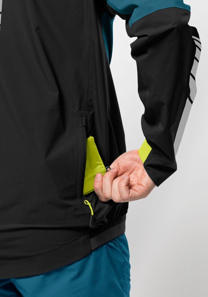 Jack Wolfskin Fietsjack MOROBBIA 2.5L JKT M
