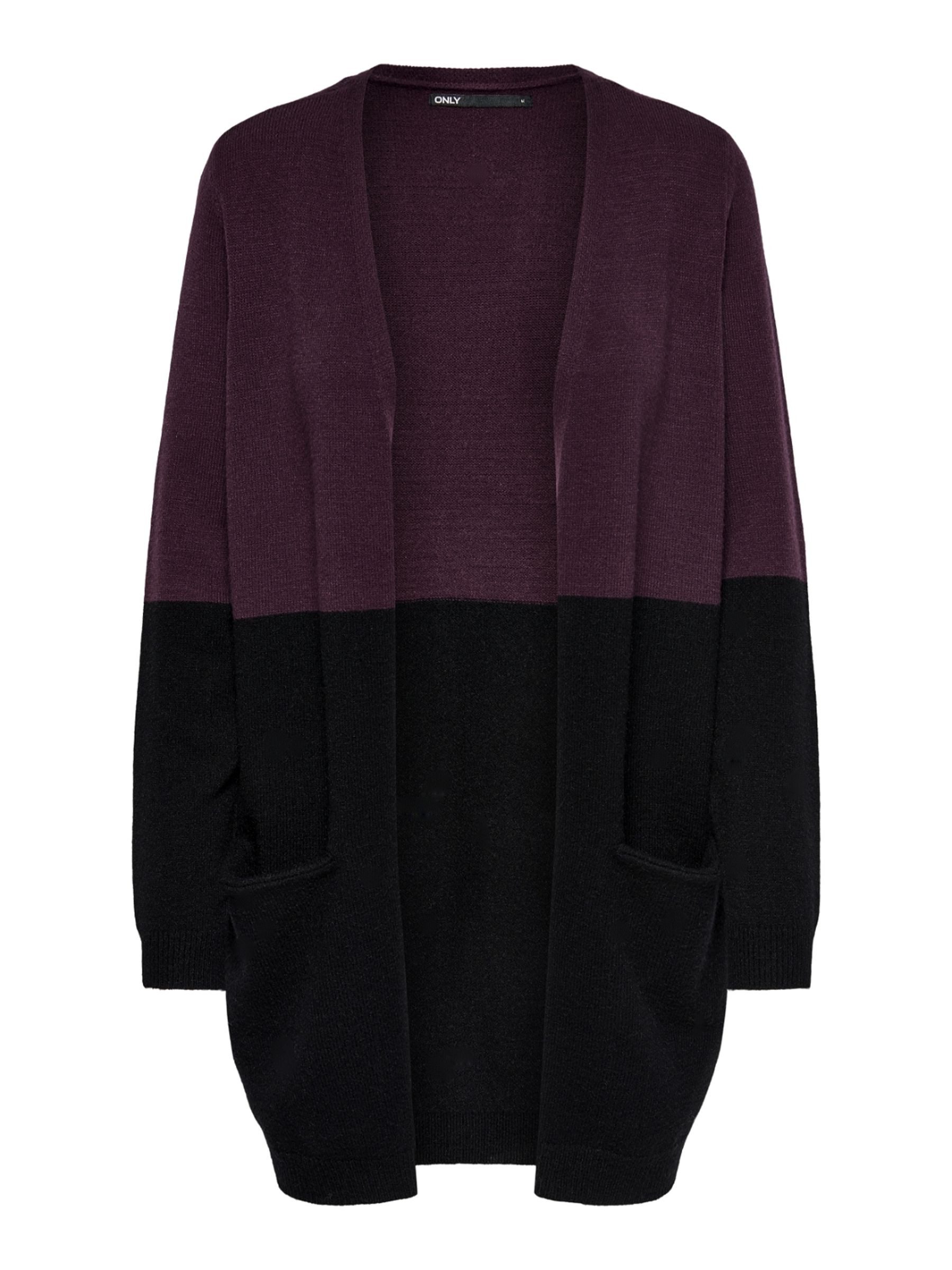 Only Lang vest ONLQUEEN L/S LONG CARDIGAN KNT NOOS