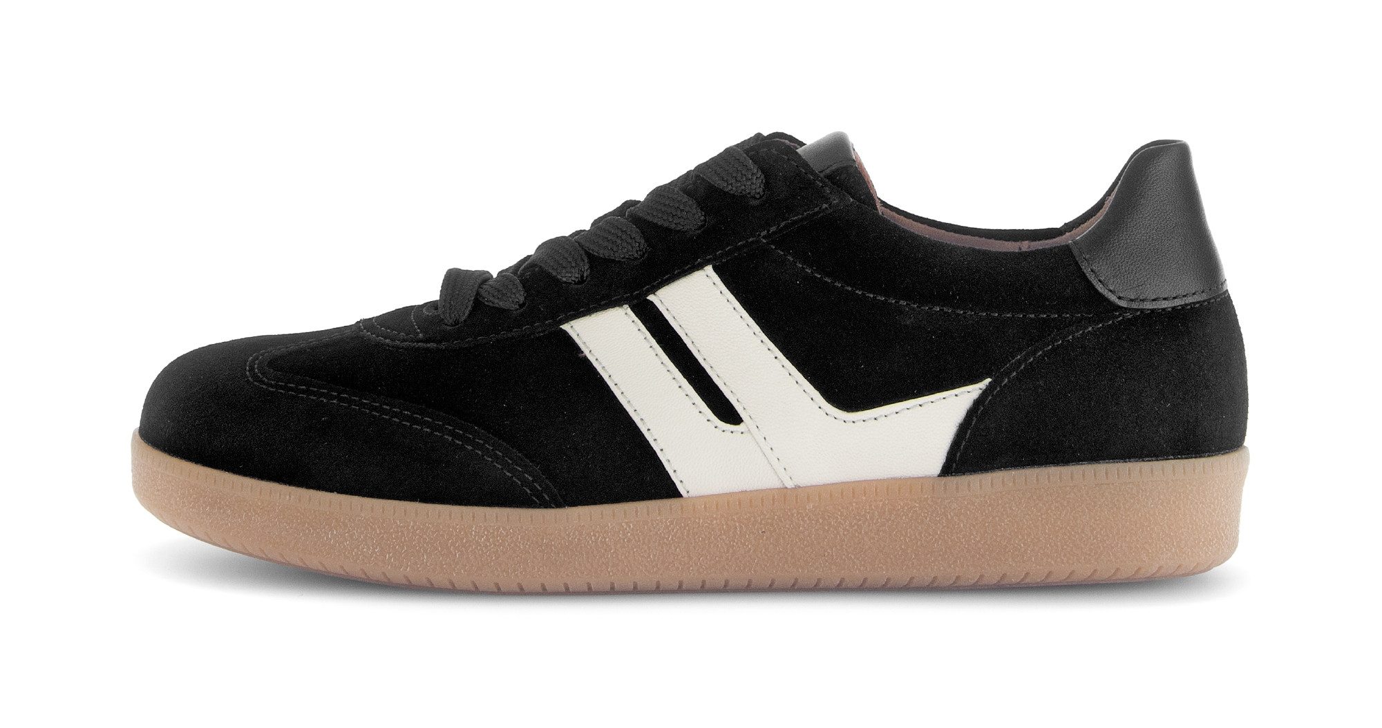 Gabor Plateausneakers , vrijetijdsschoen, halfschoen, veterschoen met gepolsterde schacht