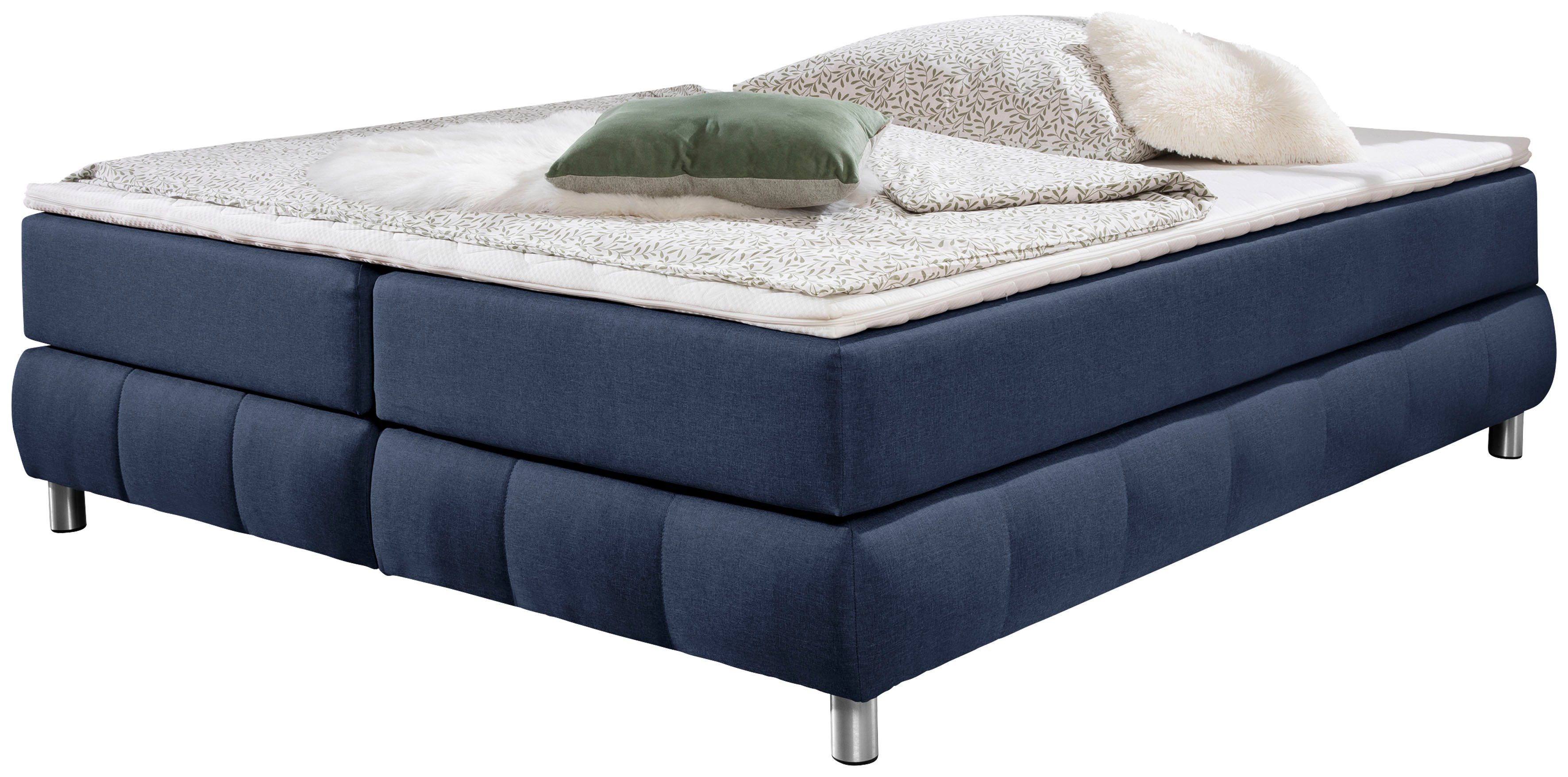andas Boxspring Salo Zonder hoofdbord, incl. matrastopper, ook in extra lange versie 220 cm verkrijgbaar