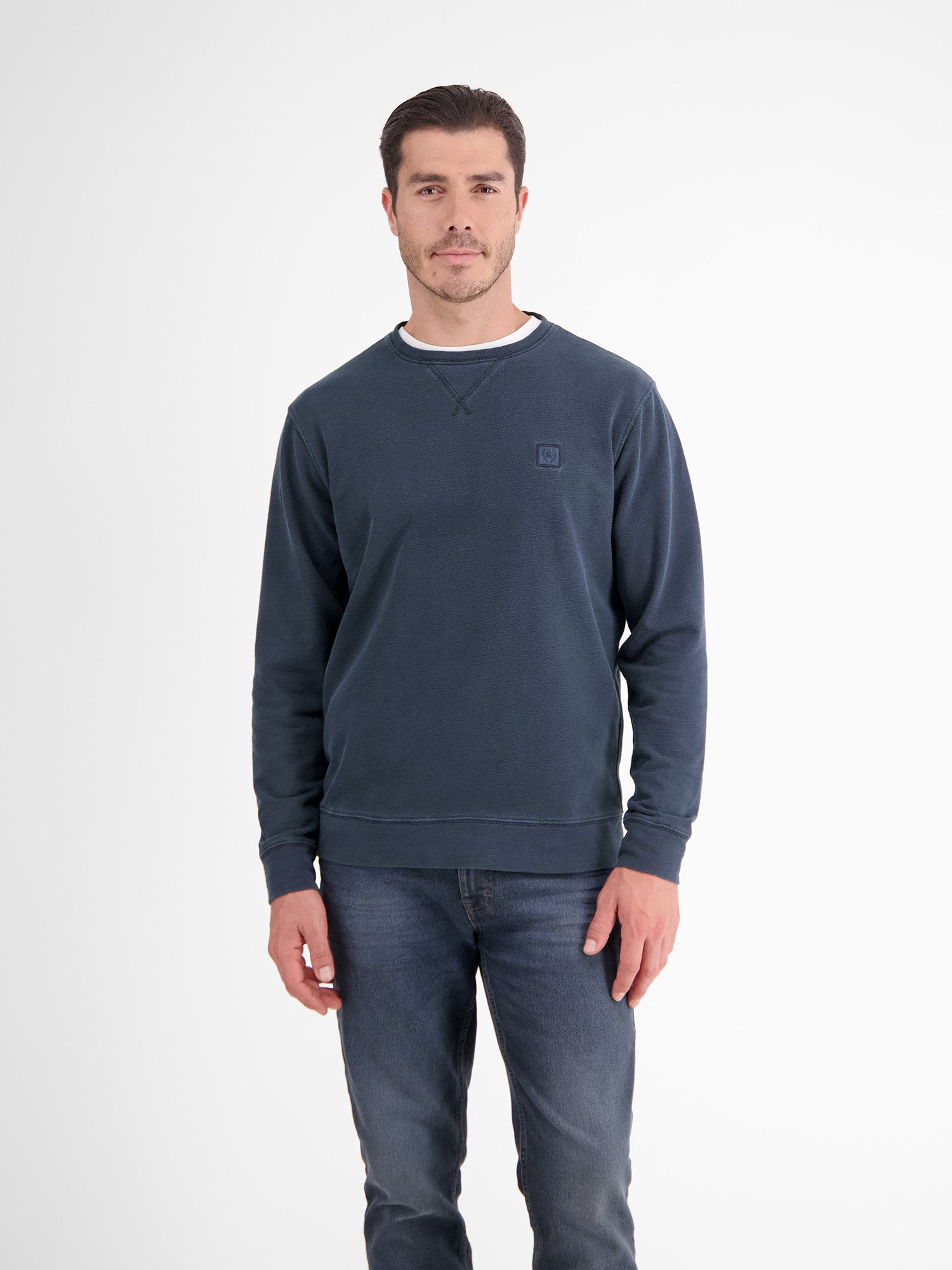 Lerros Sweatshirt LERROS urbane sweatshirtstijl, zachte handgevoel