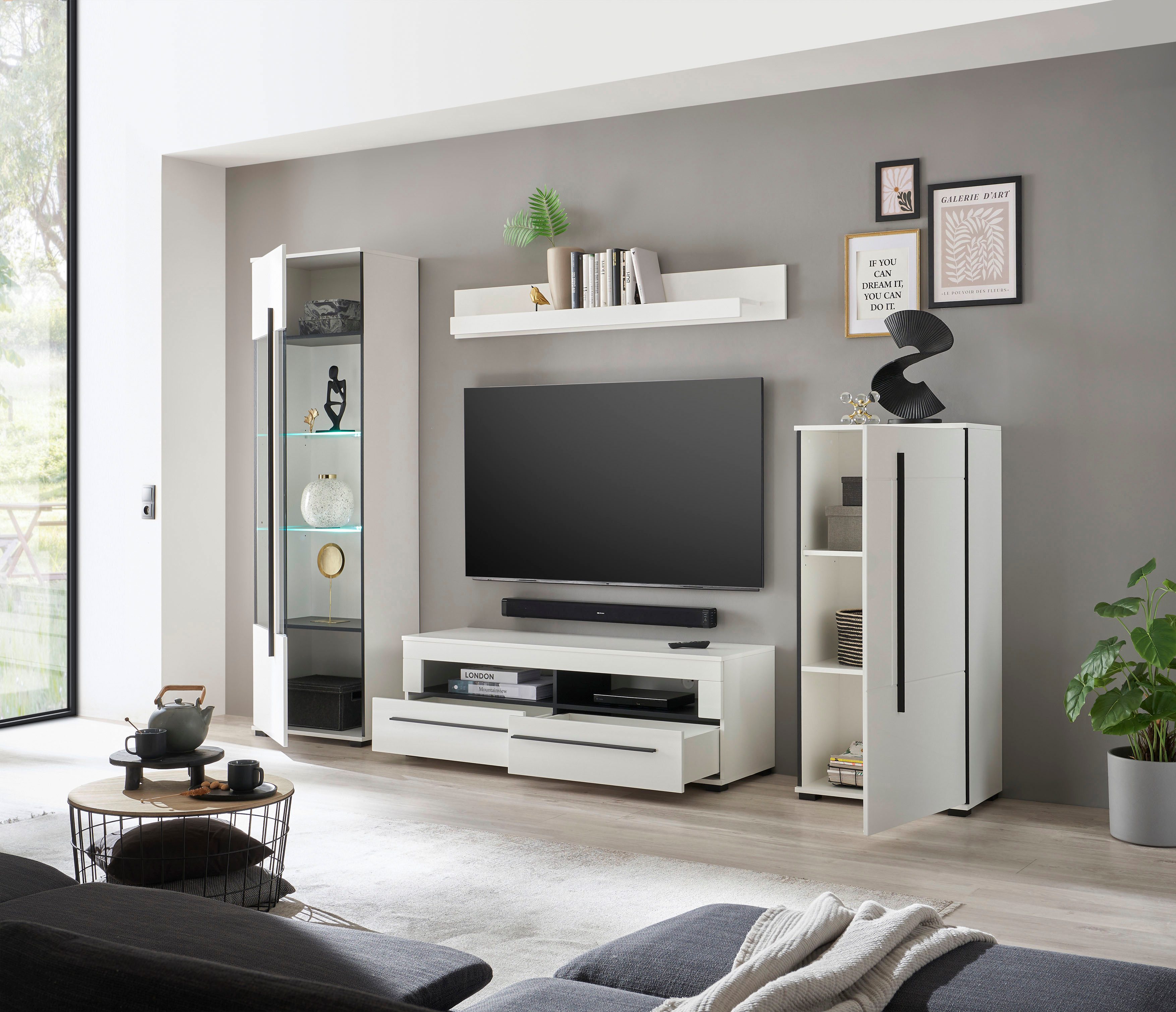 INOSIGN Wandmeubel Cantara (set, 4-delig)
