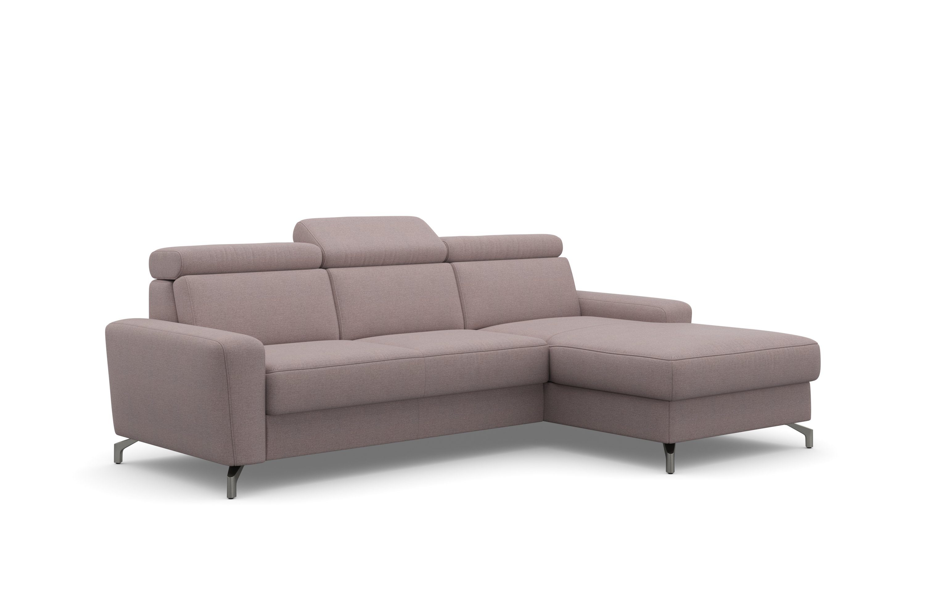 sit&more Hoekbank Scarlett L-vorm met verstelbare hoofdsteun, naar keuze met slaapfunctie, bedkist