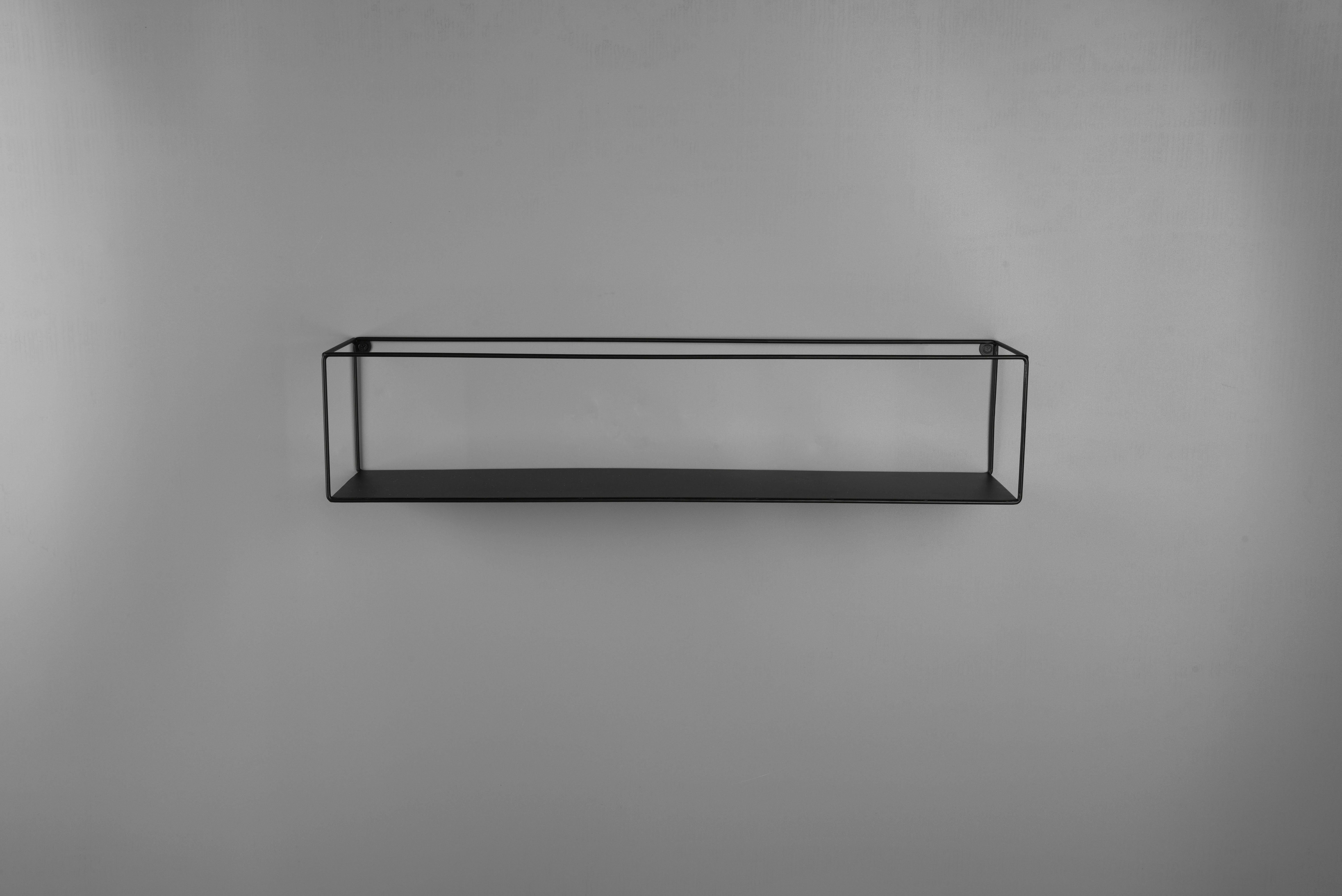 MIRRORS AND MORE Stellingkast Tinka Met metalen steunen, wandmontage (2-delig)