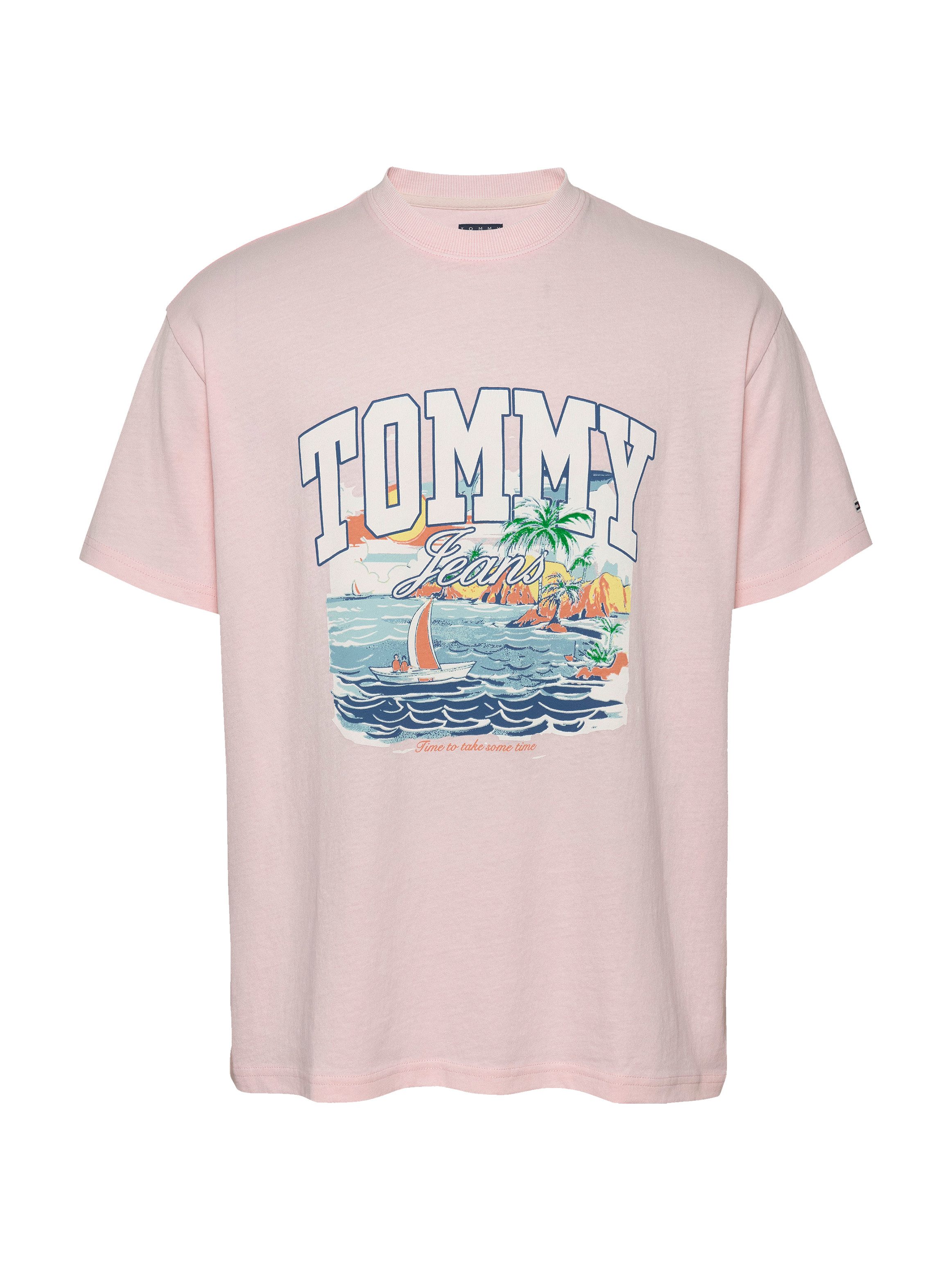 TOMMY JEANS T-shirt TJM RLX ARCH SAILING SS TEE EXT
