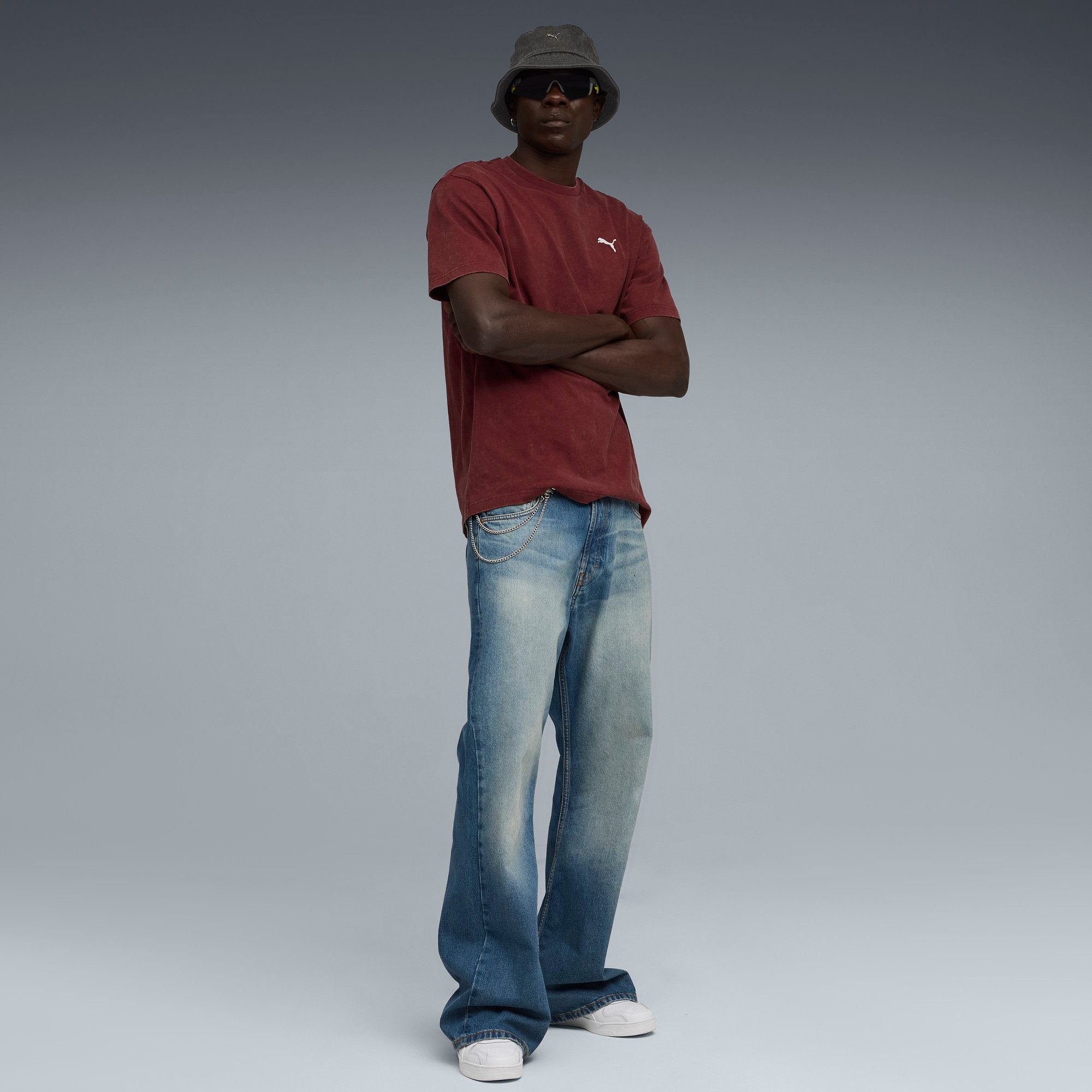 PUMA T-shirt ESS ELEVATED RELAXED WASH TEE