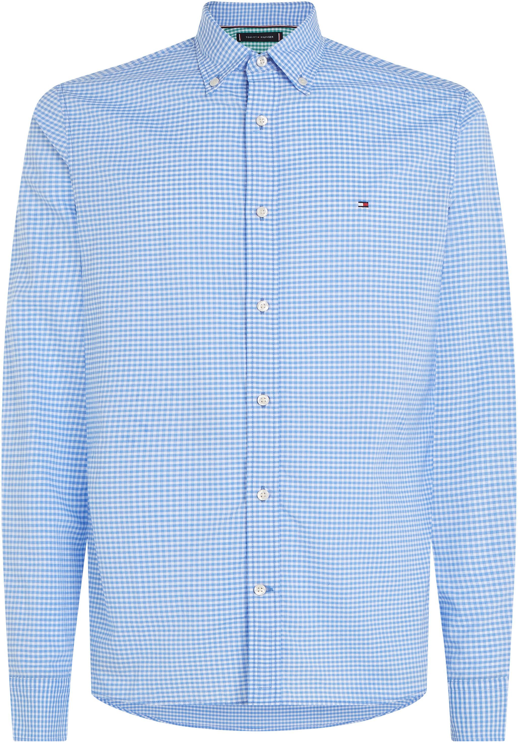 Tommy Hilfiger Geruit overhemd FLEX TEXTURED GINGHAM SF SHIRT