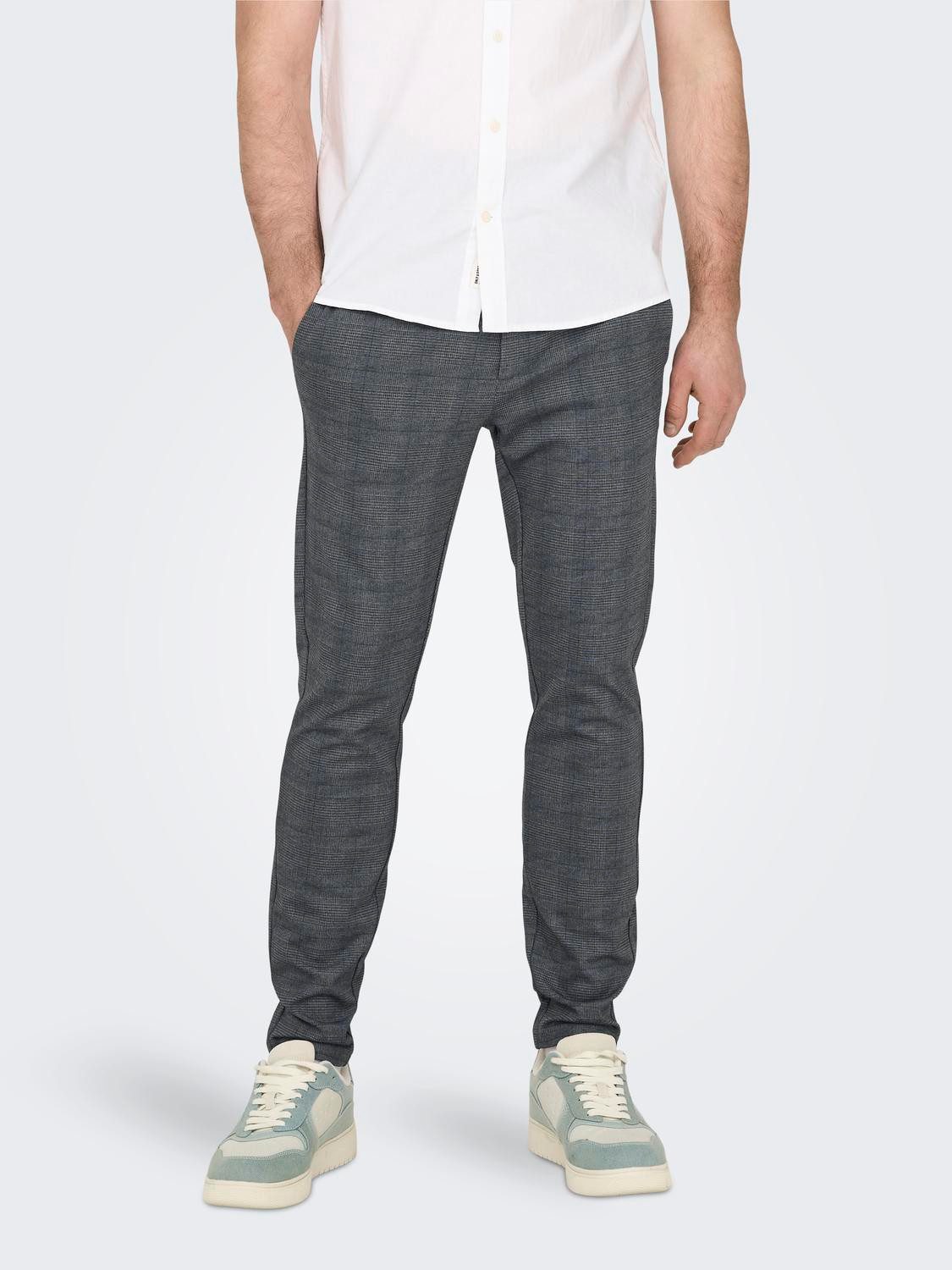 ONLY & SONS Chino ONSMARK SLIM CHECK 020919 PANT NOOS