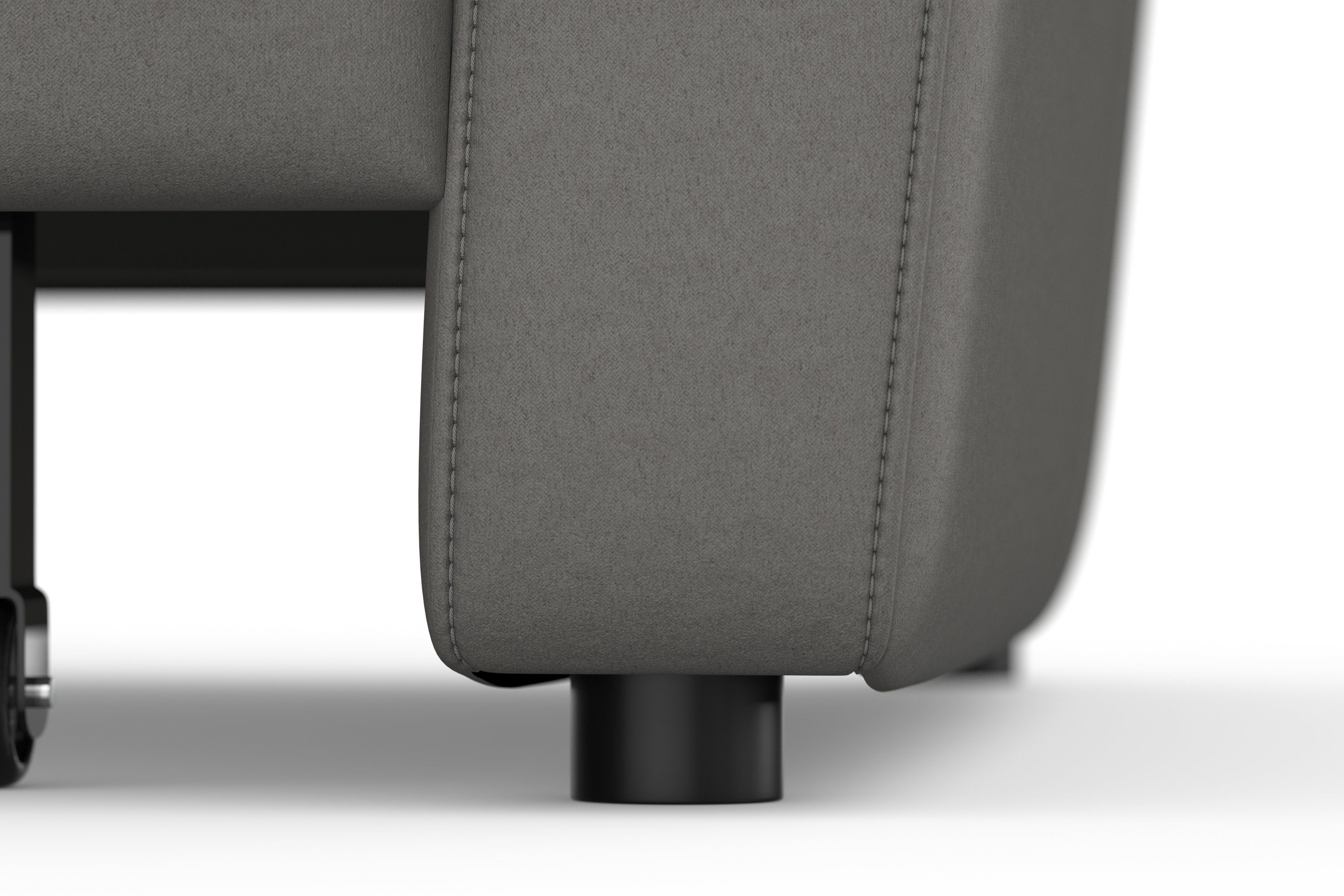 sit&more Hoekbank Freetown L-vorm met verstelbare hoofdsteun en comfortabele binnenvering