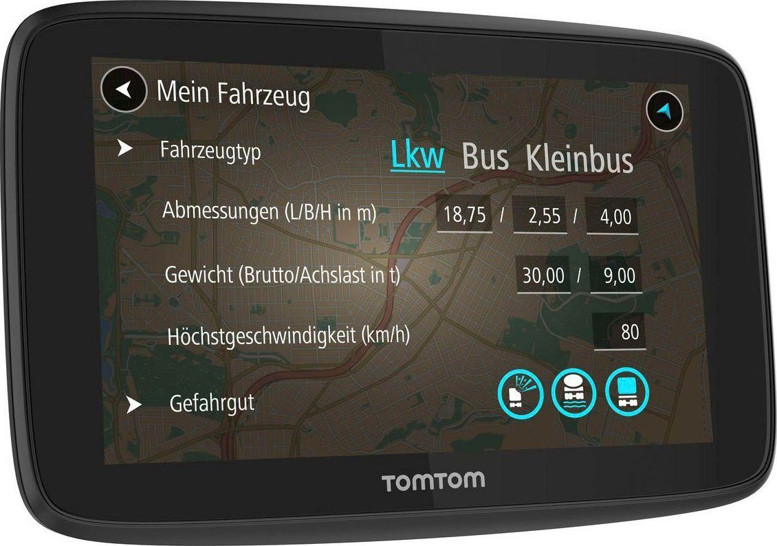 TomTom Navigatiesysteem voor vrachtwagens GO Professional 520