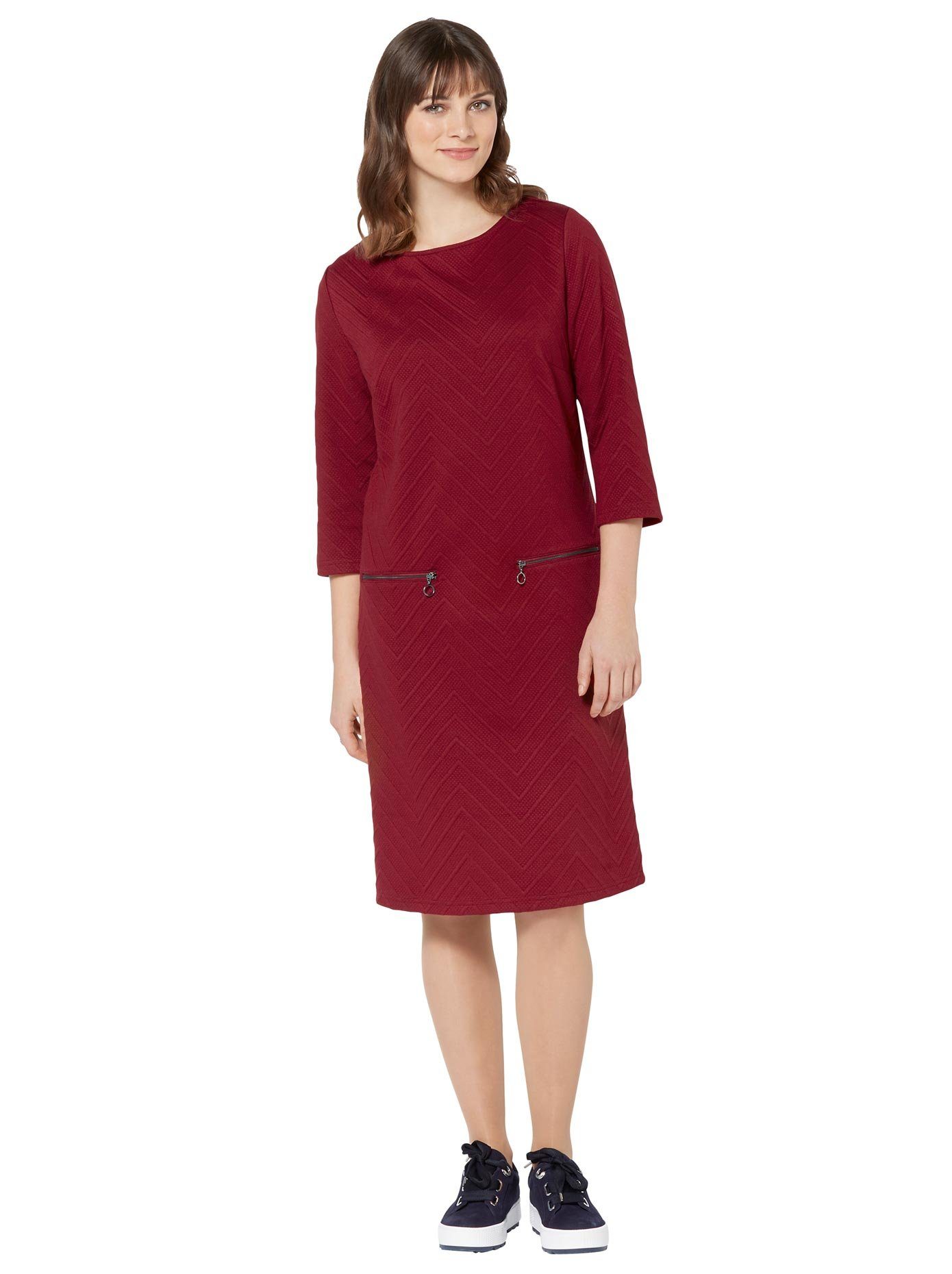 Ambria Gedessineerde jurk Jerseyjurk
