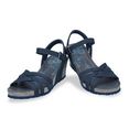 panama jack sandaaltjes vera basics met een verstelbaar riempje blauw