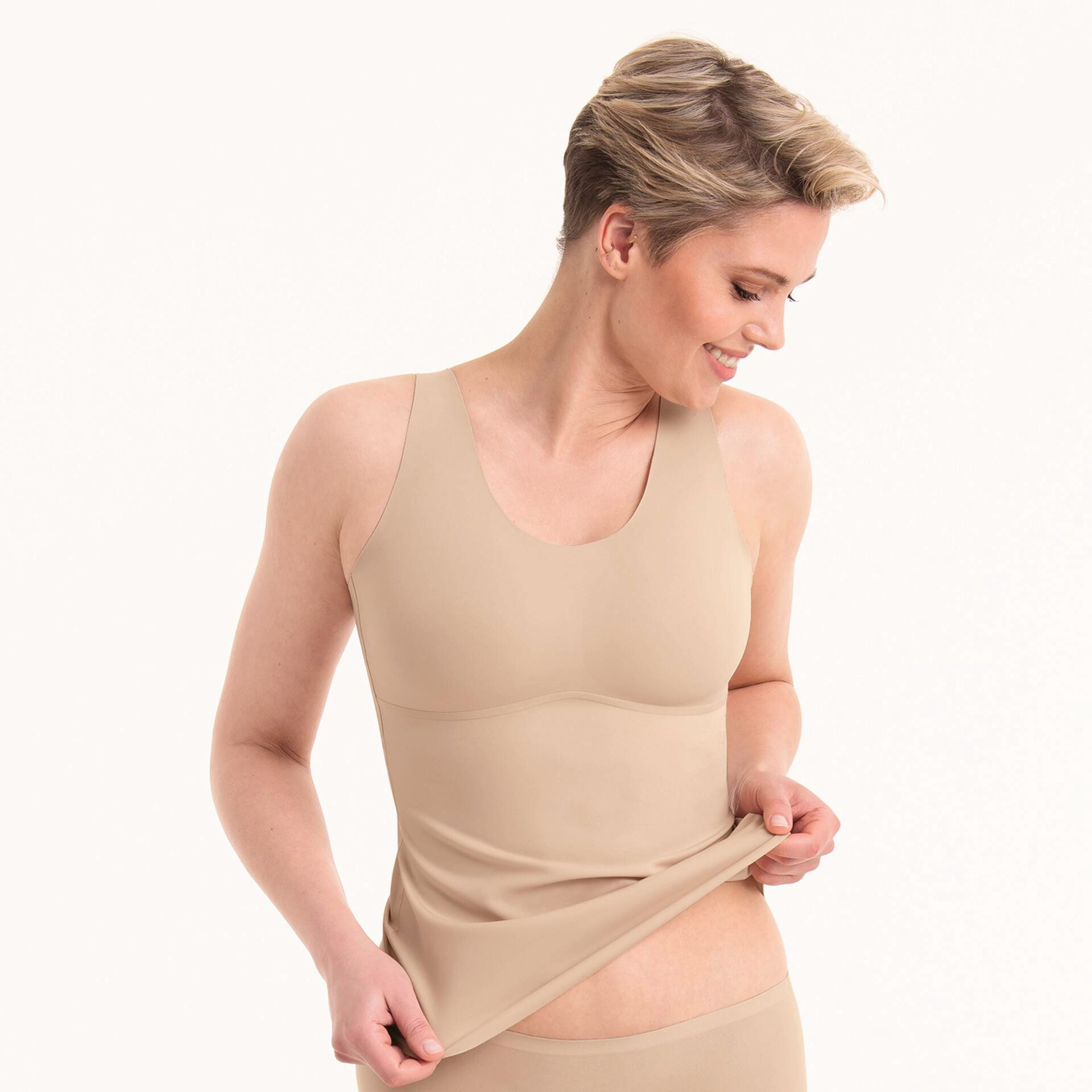 Anita Comfort Modellerend hemd Essentials dames bodyshaping maat XXL roze