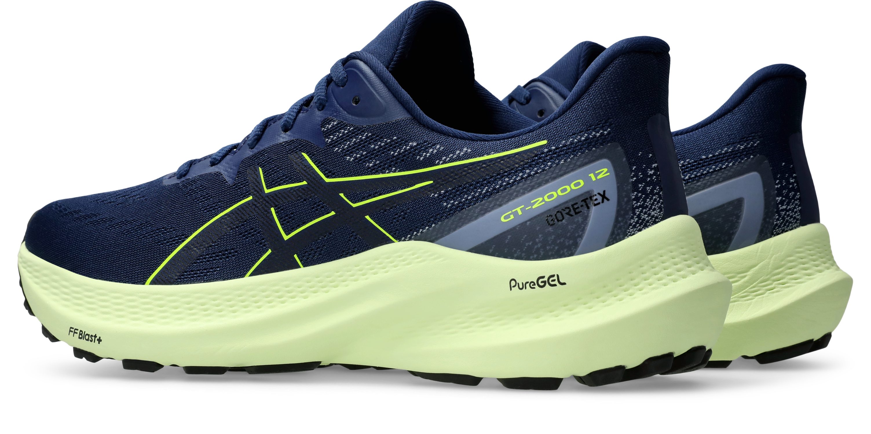 Asics Runningschoenen GT-2000 12 Gore-Tex voor meer stabiliteit, waterdicht