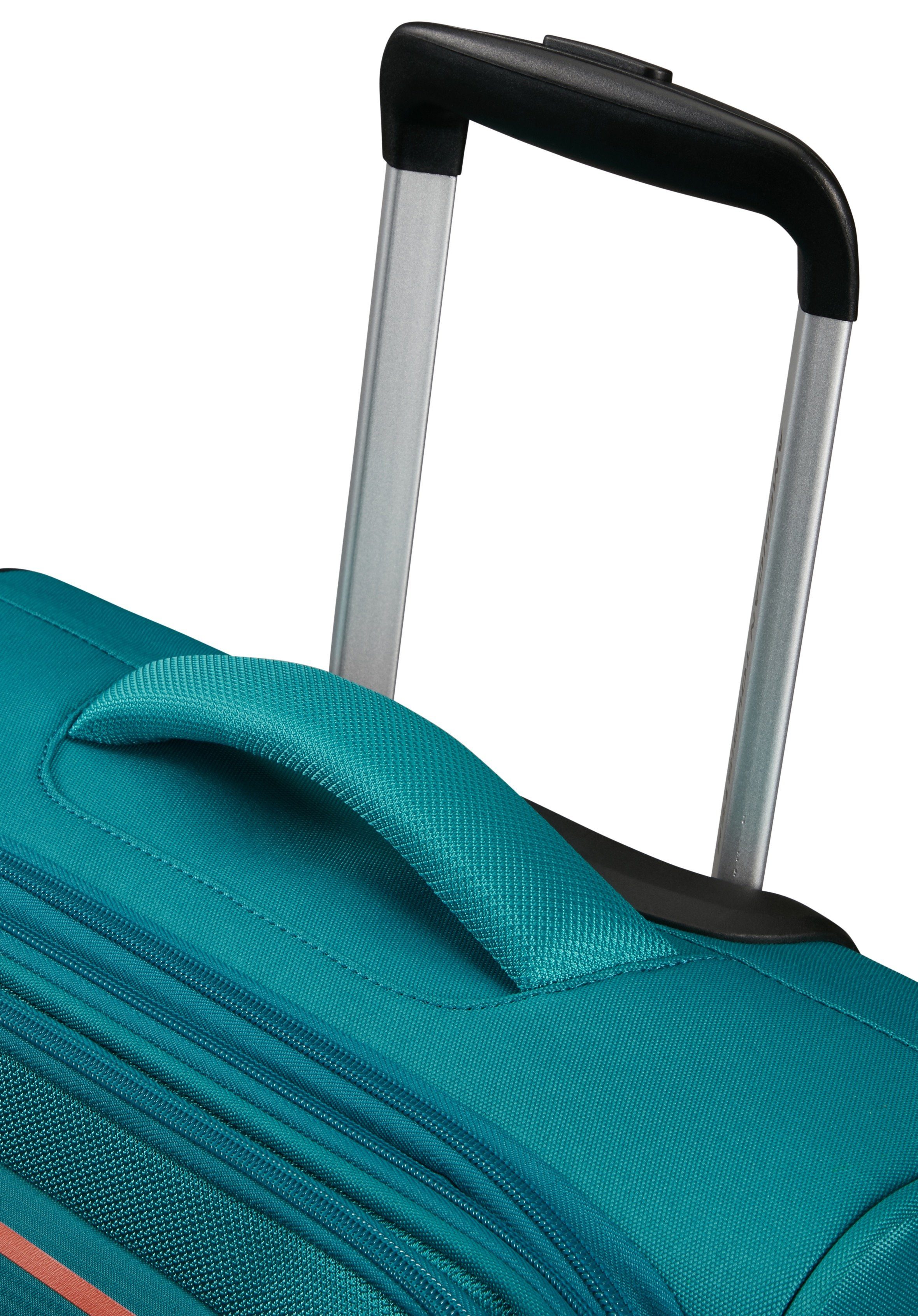 American Tourister® Zachte bagage trolley PULSONIC Spinner 55 Handbagage-koffer, reiskoffer zacht schalen koffer TSA-slot