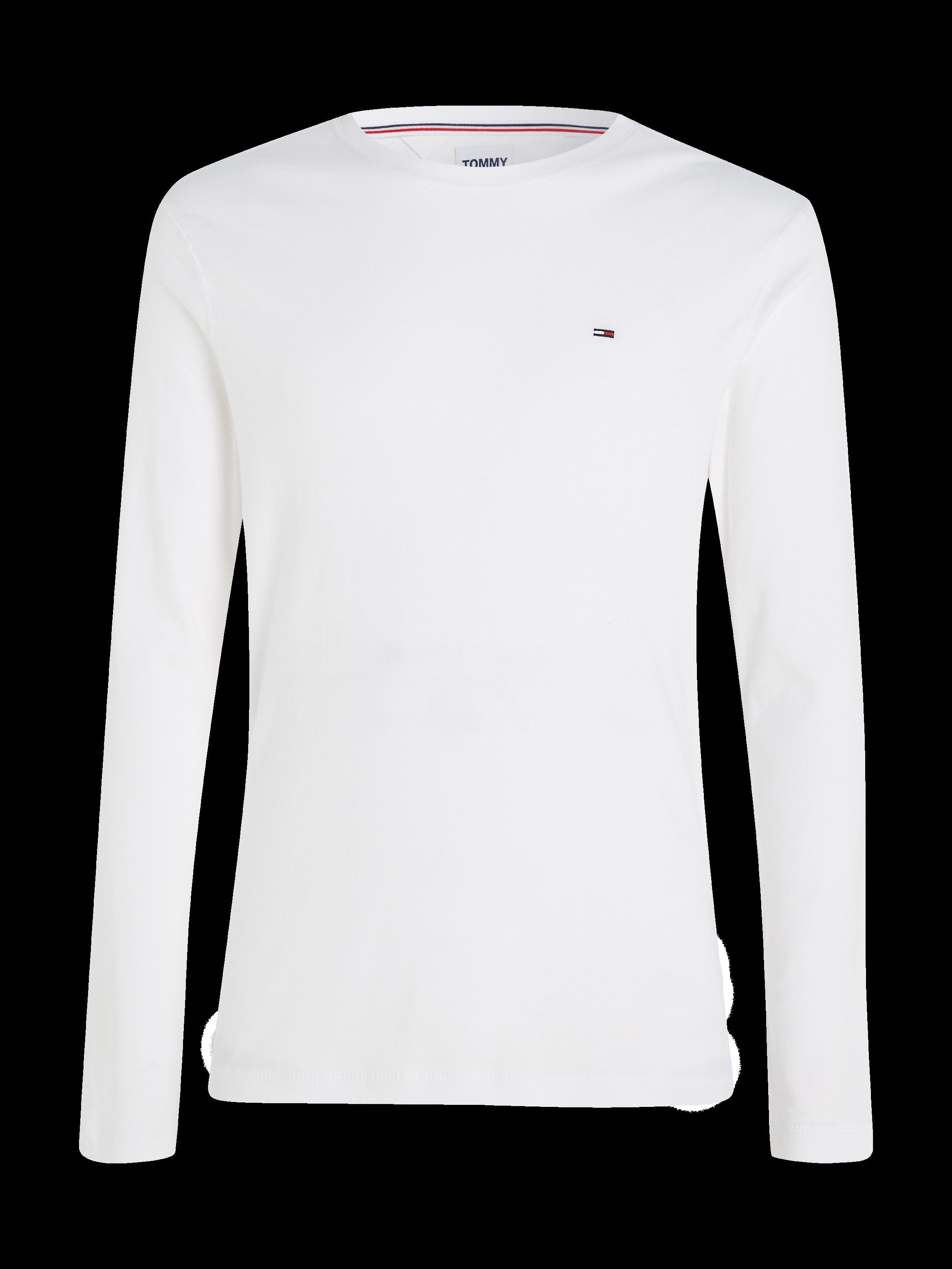 TOMMY JEANS Shirt met lange mouwen TJM ORIGINAL RIB LONGSLEEVE TEE