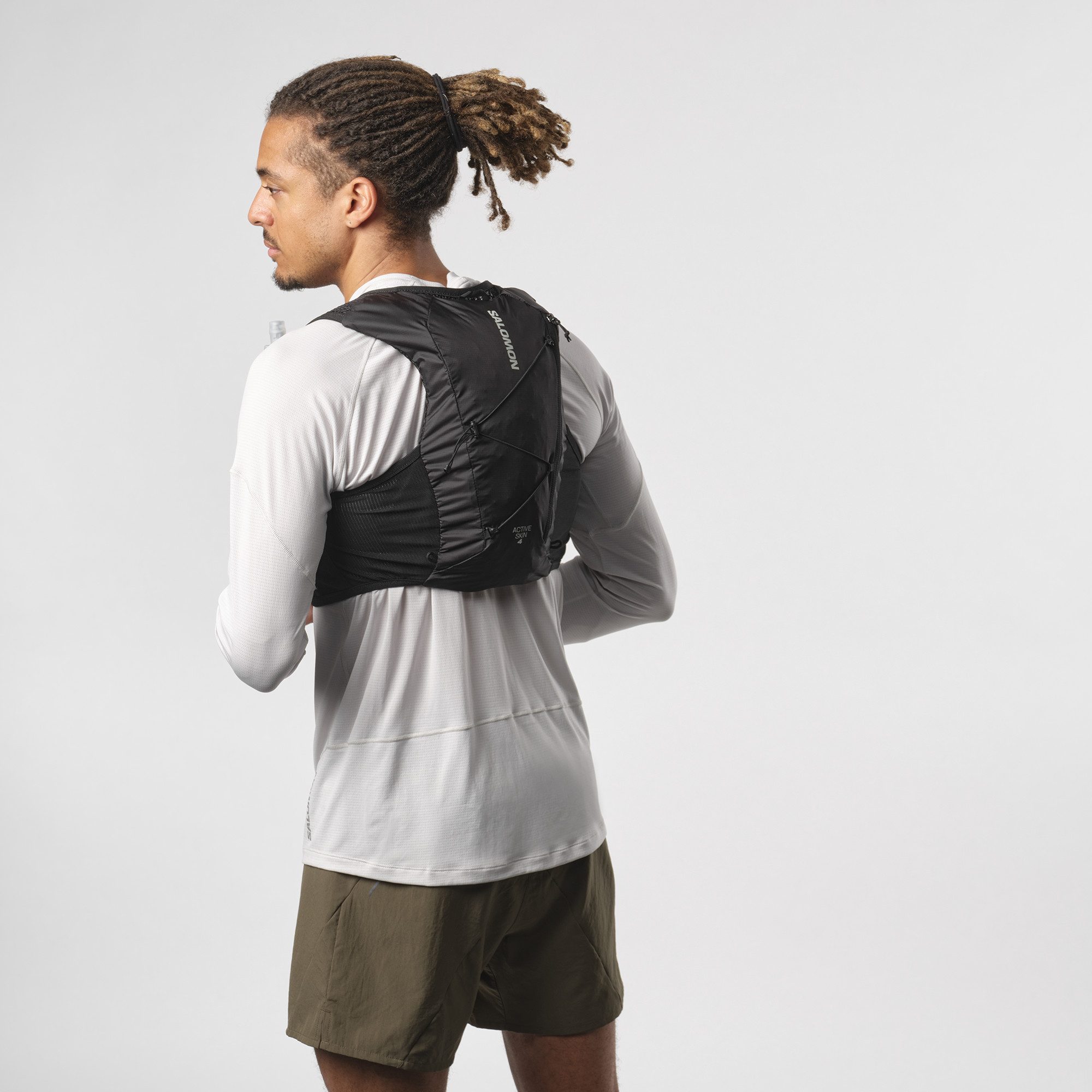Salomon Drinkrugzak ACTIVE SKIN 4 Rugzak / running-bodywarmer inclusief soft-flask