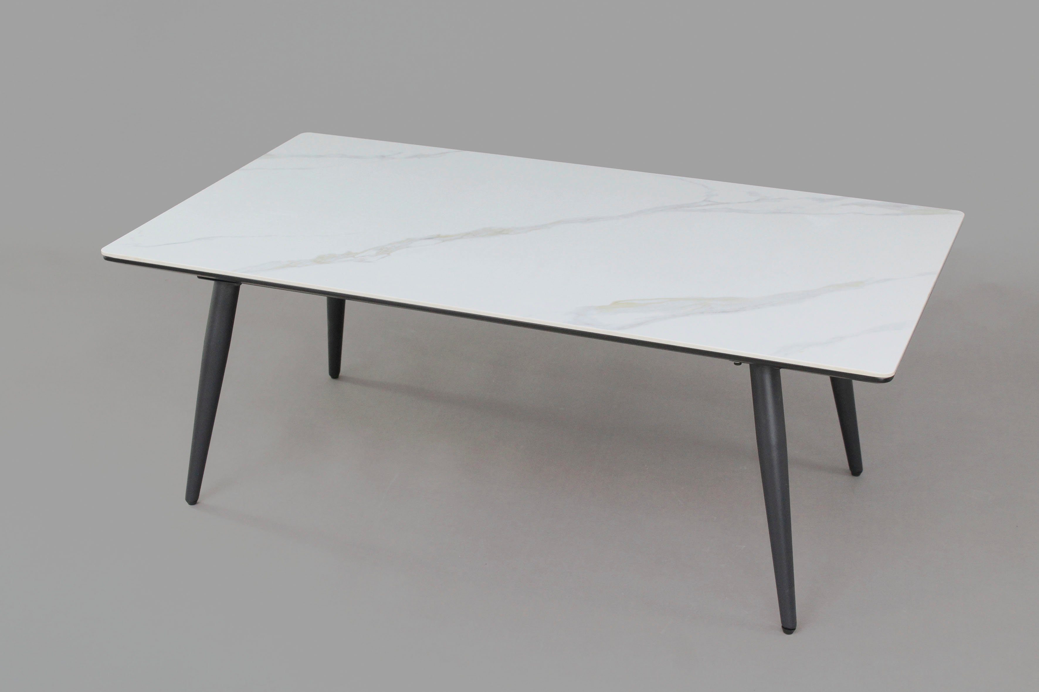 Paroli Salontafel in moderne marmer-look, breedte 110 cm salontafels wit
