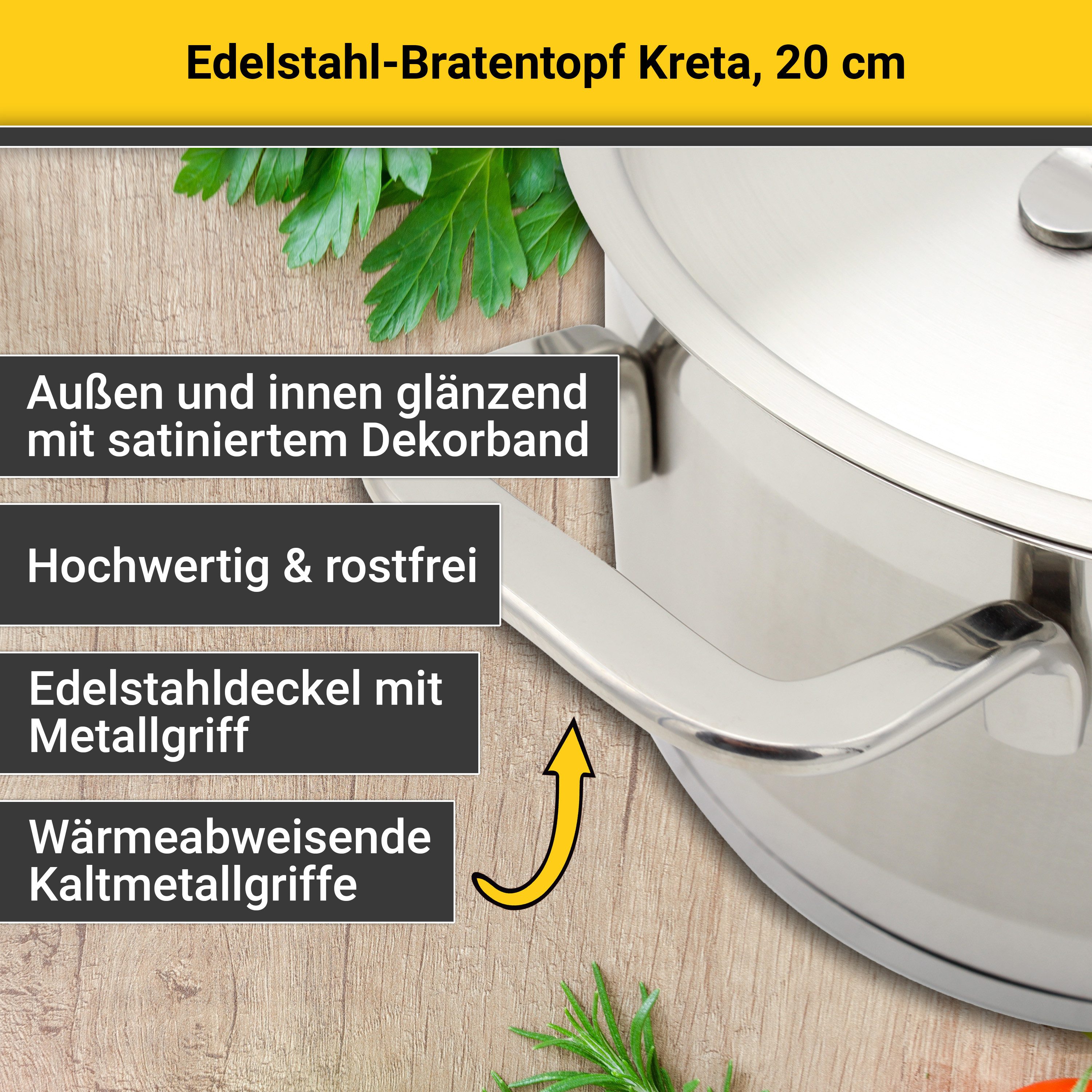 Krüger Braadpan Kreta Inductie