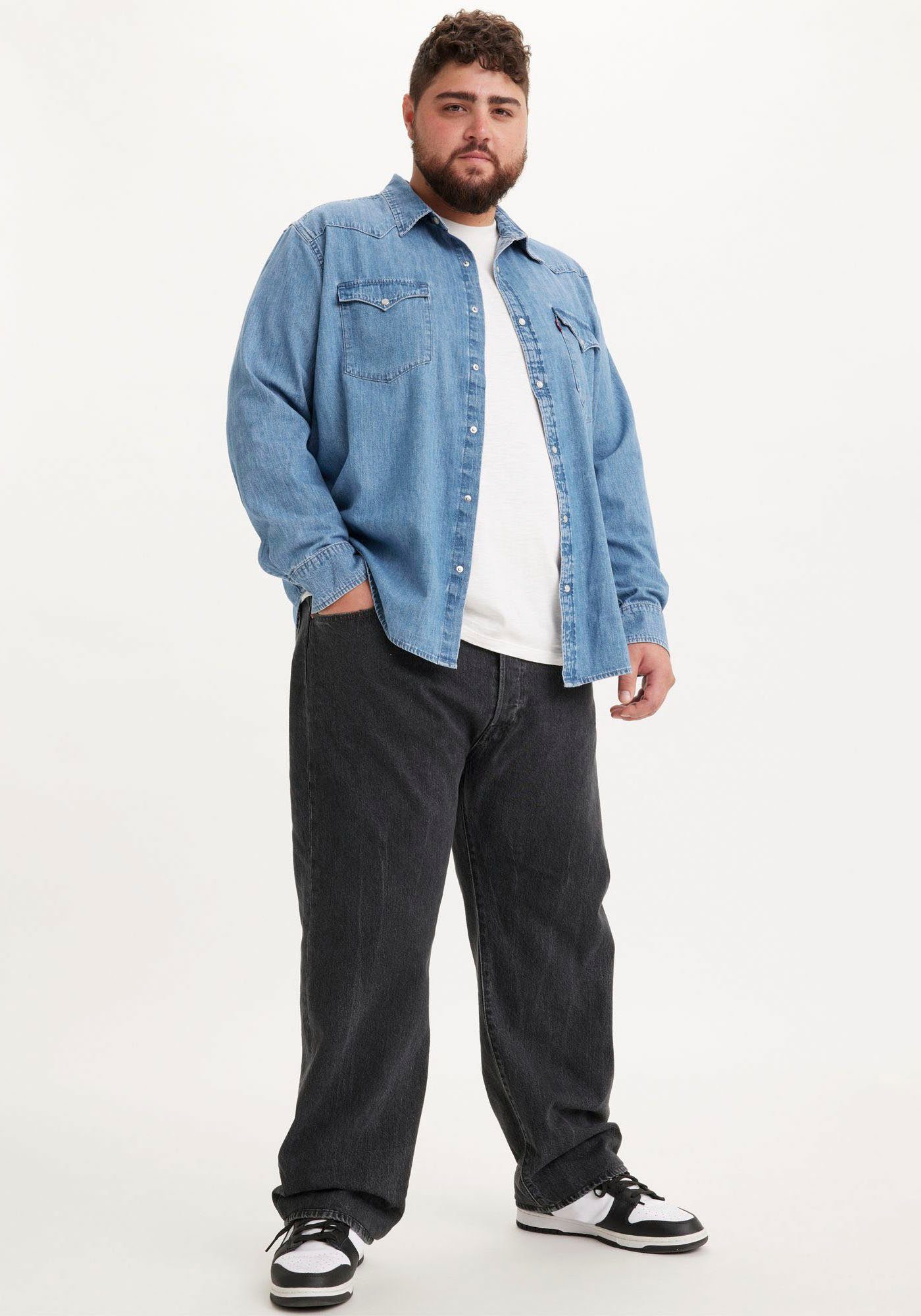 Levi's® Plus Straight jeans 501® LEVI'S®ORIGINAL B&T in verschillende wassingen