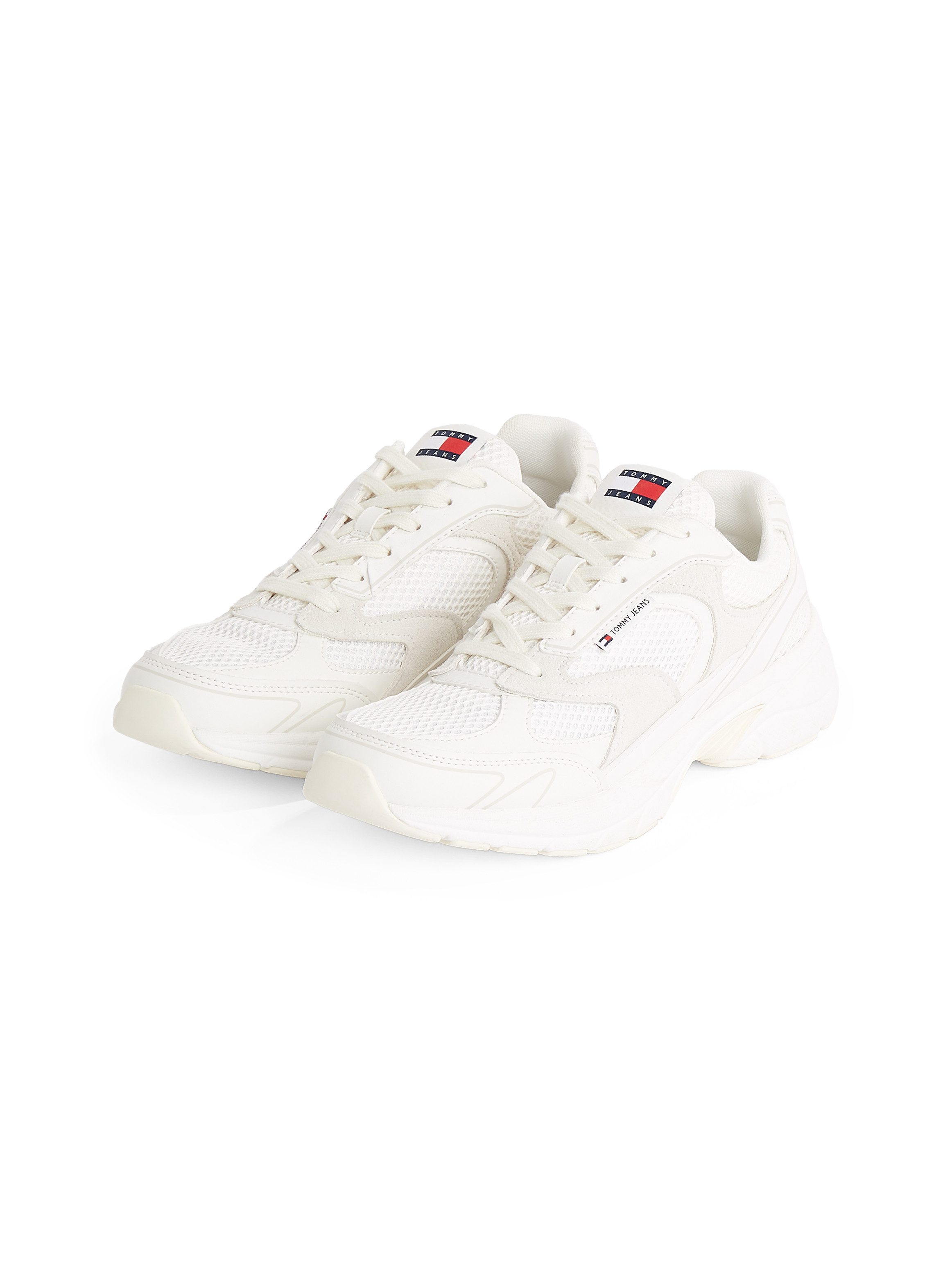 TOMMY JEANS Sneakers THE CONEY vrijetijdsschoen, lage schoen, veterschoen met zijlabel