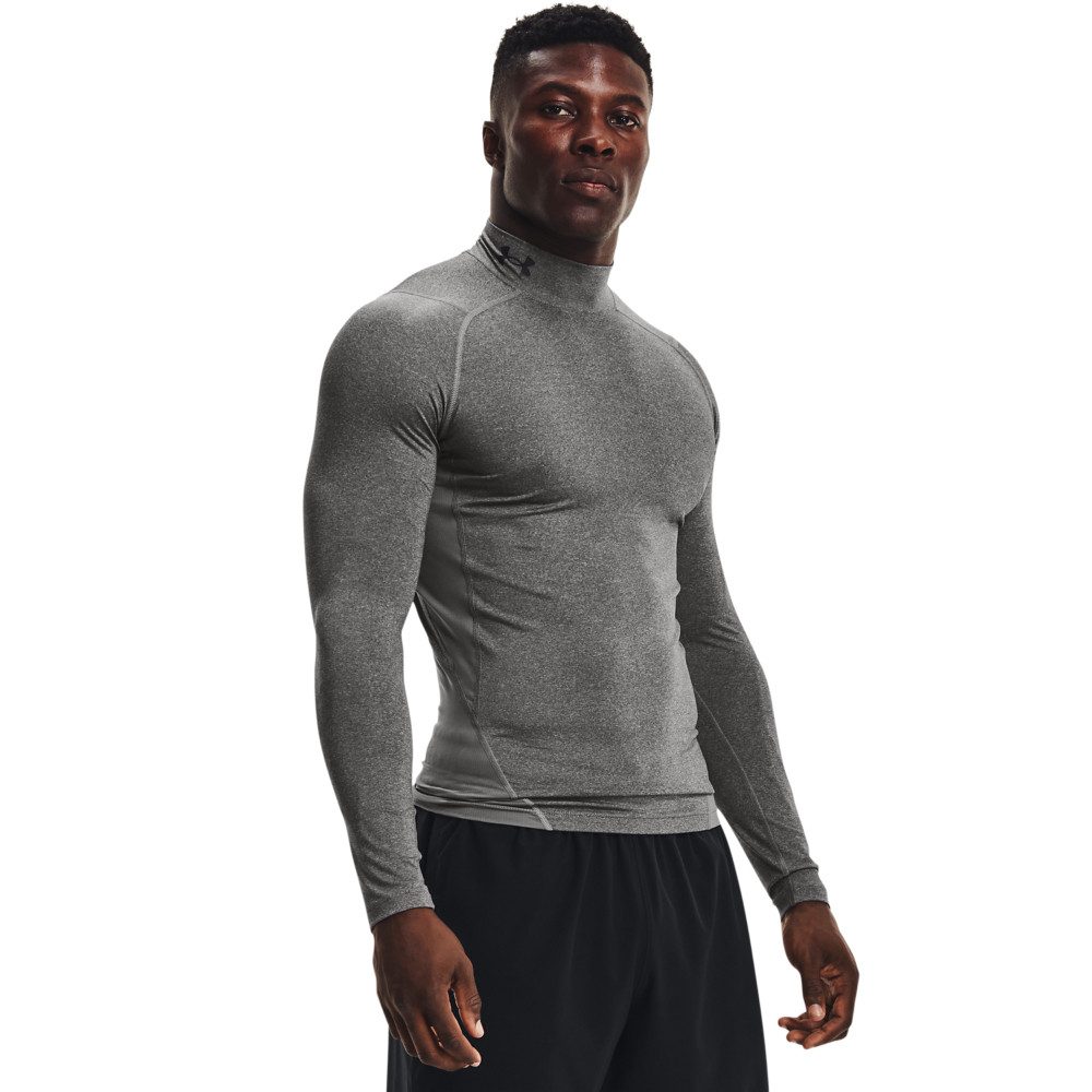 Under Armour Trainingsshirt HeatGear Mock Lange Mouw Top