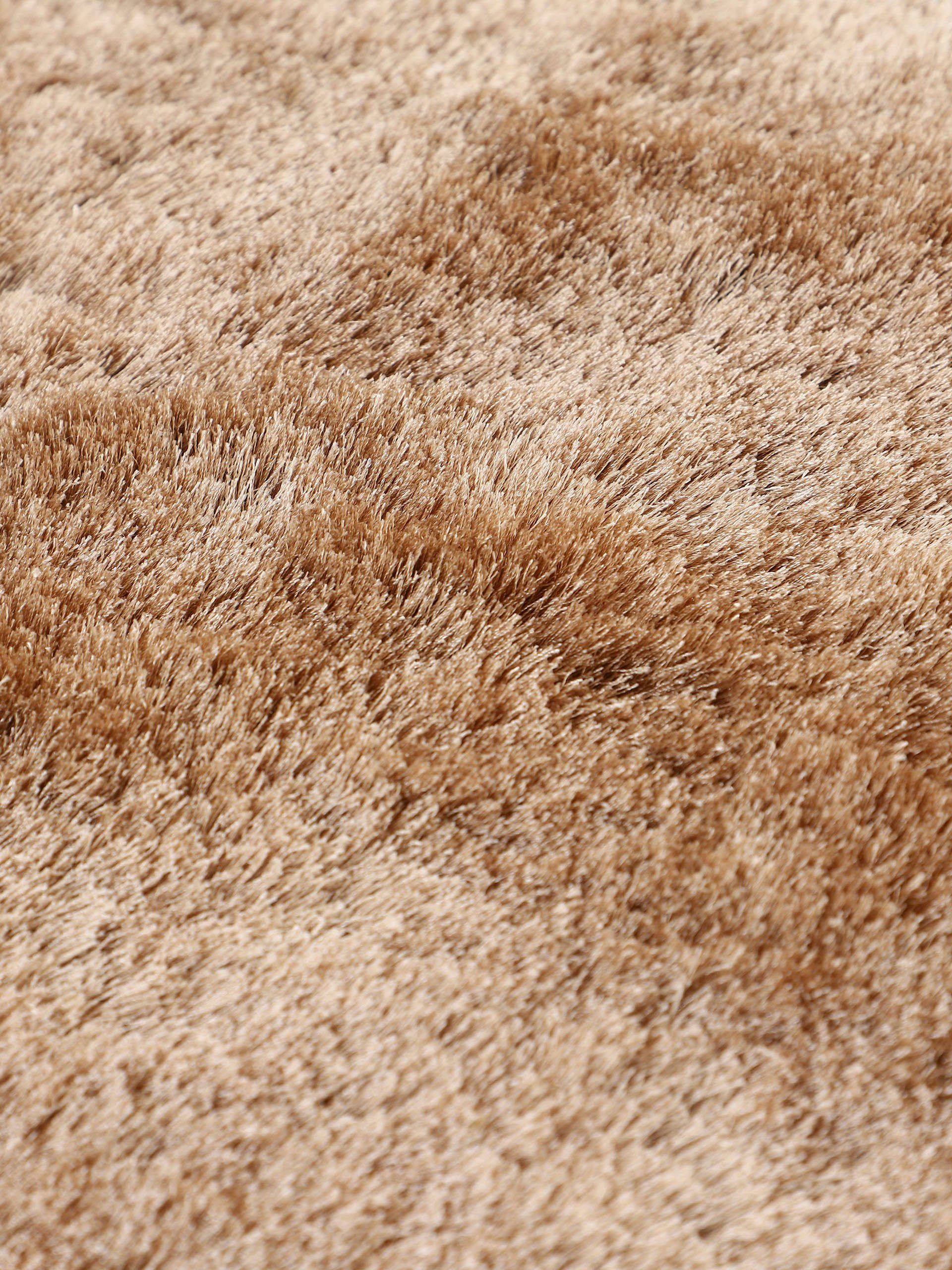 carpetfine Hoogpolig vloerkleed Breeze bijzonder zacht met lichte glansgaren, woonkamer