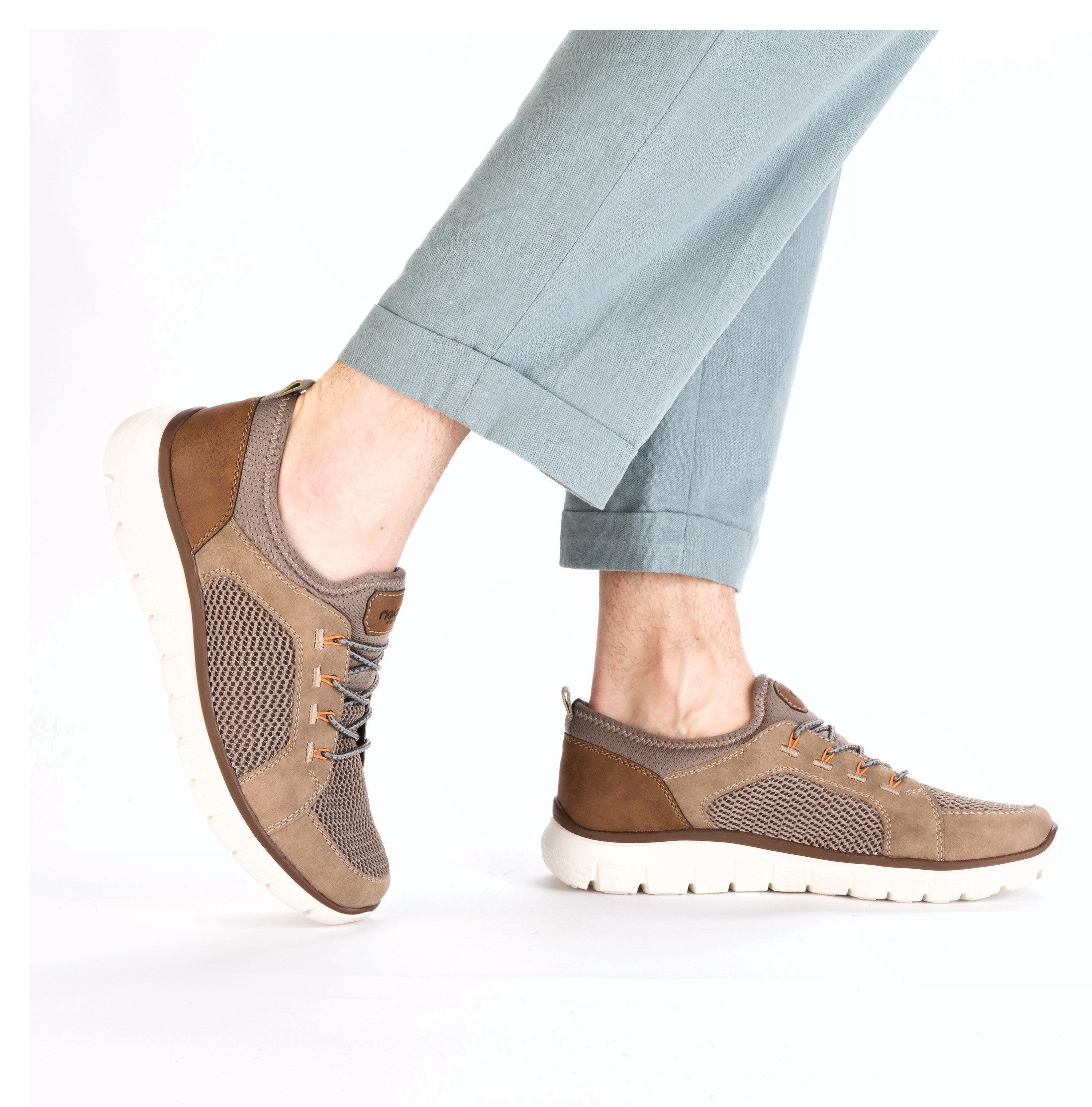 Rieker Slip-on sneakers , instapschoen, slipper, vrijetijdsschoen, elastische band en lichte zool
