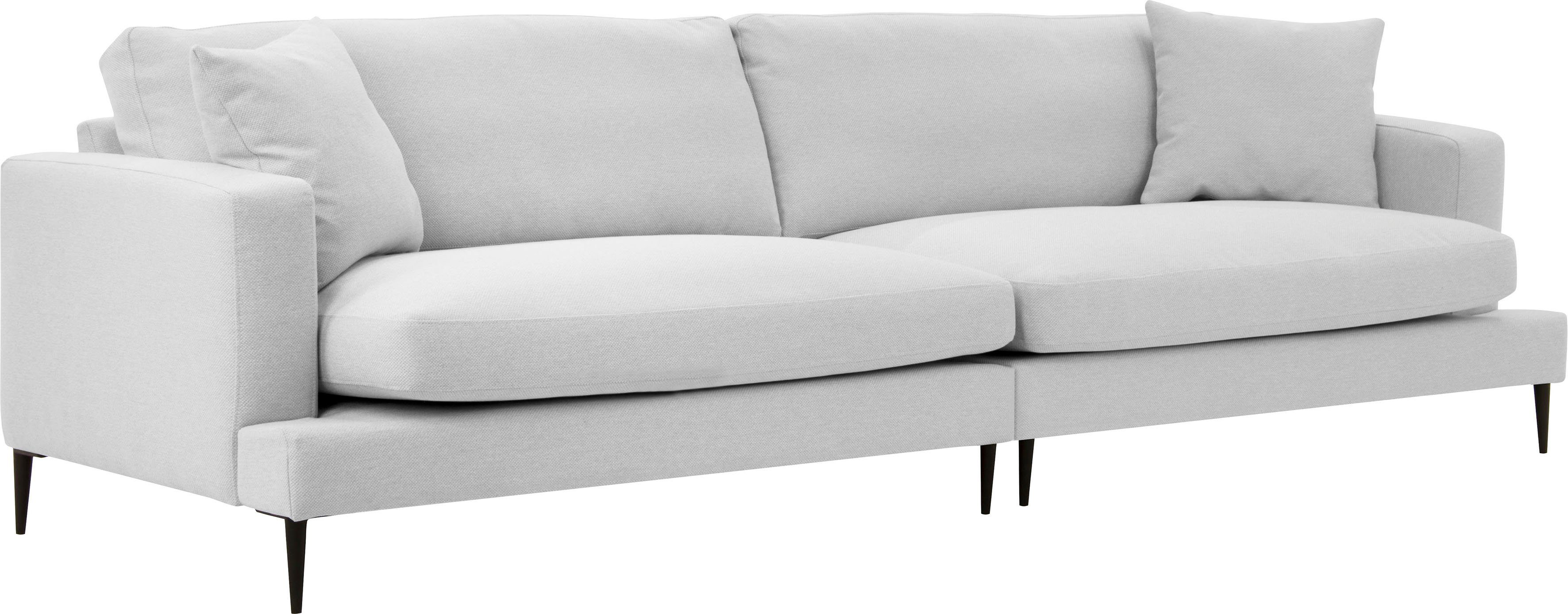 Leonique Megabank Cozy elegante designbank, afmetingen B/D/H: 252/97/80 cm