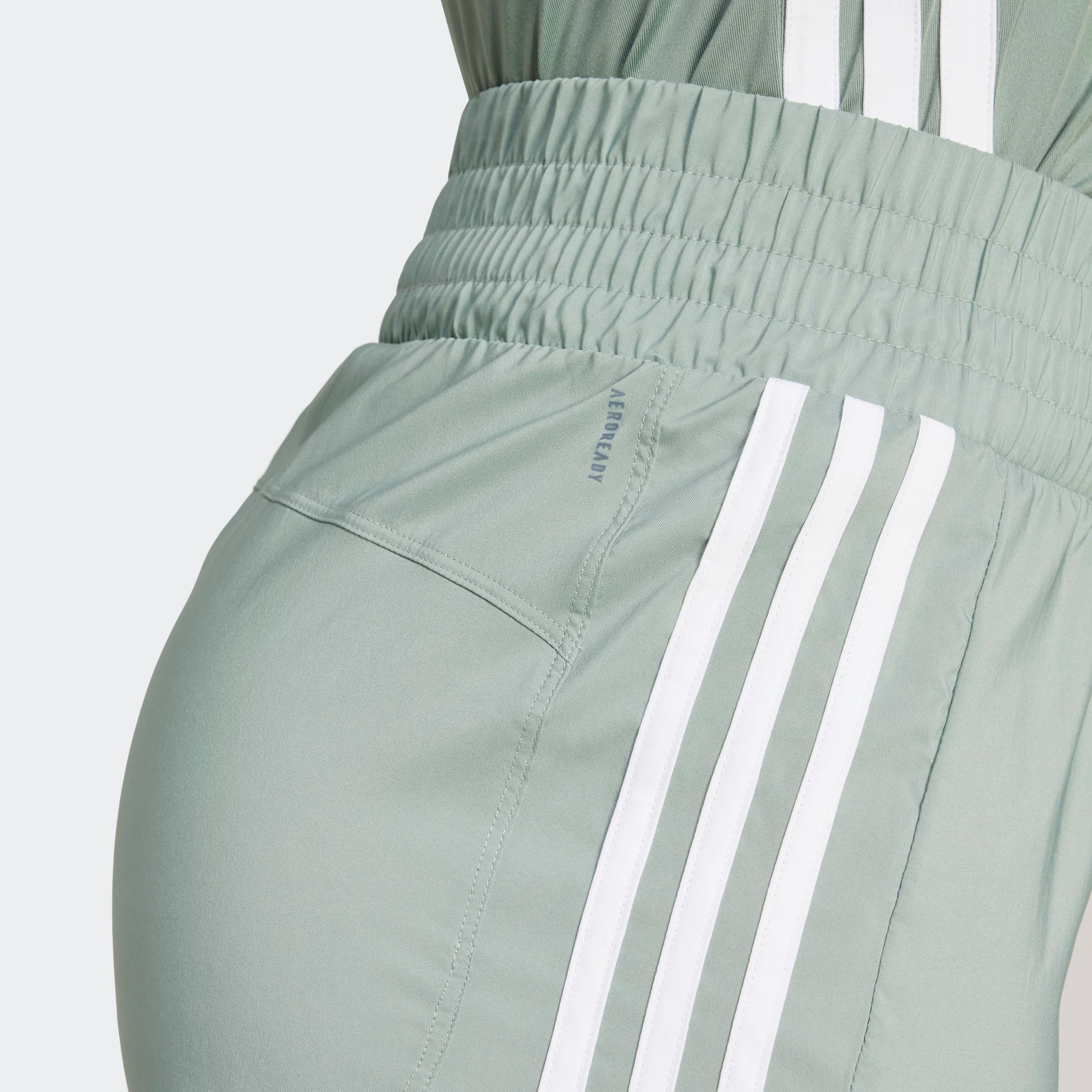 adidas Performance Short PACER WVN HIGH Geweven trainingsshorts met hoge taille (1-delig)