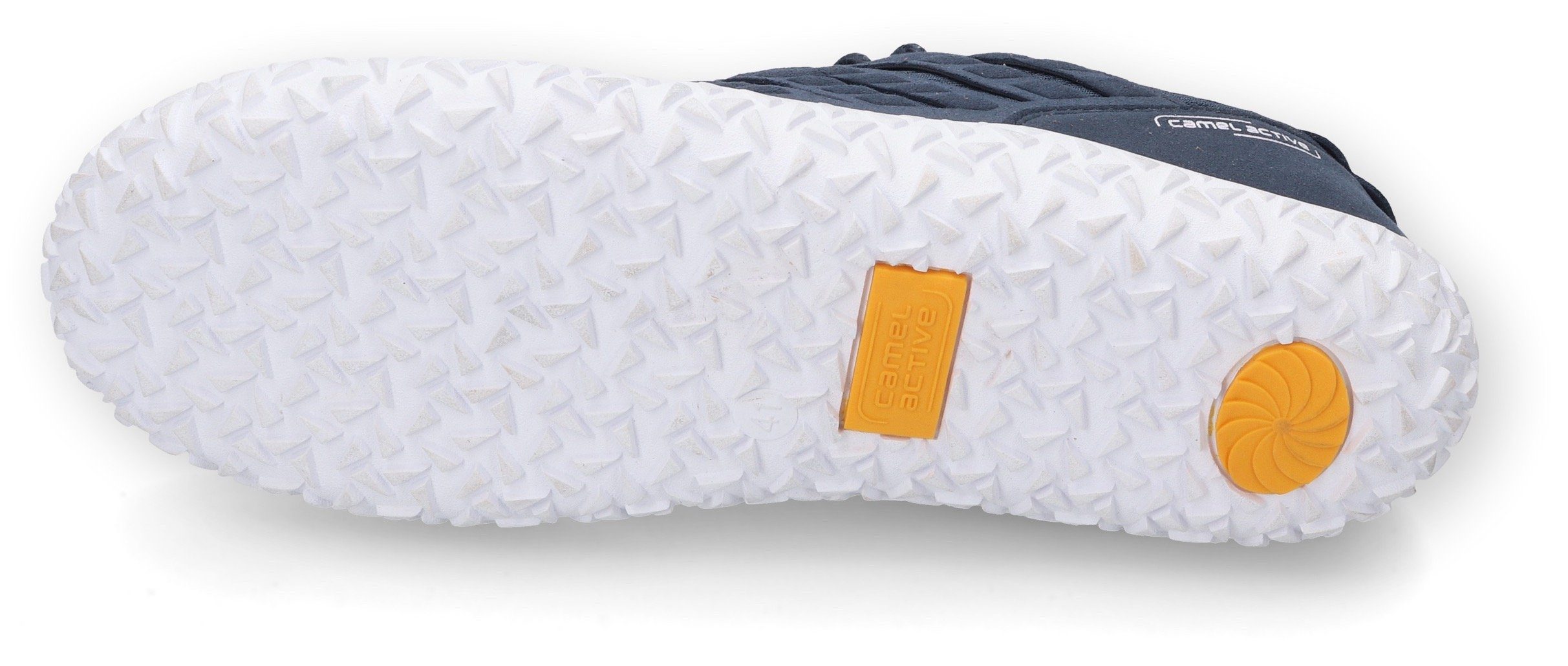 camel active Sneakers , barefoot schoen, veterschoen, vrijetijdsschoen in materiaalmix