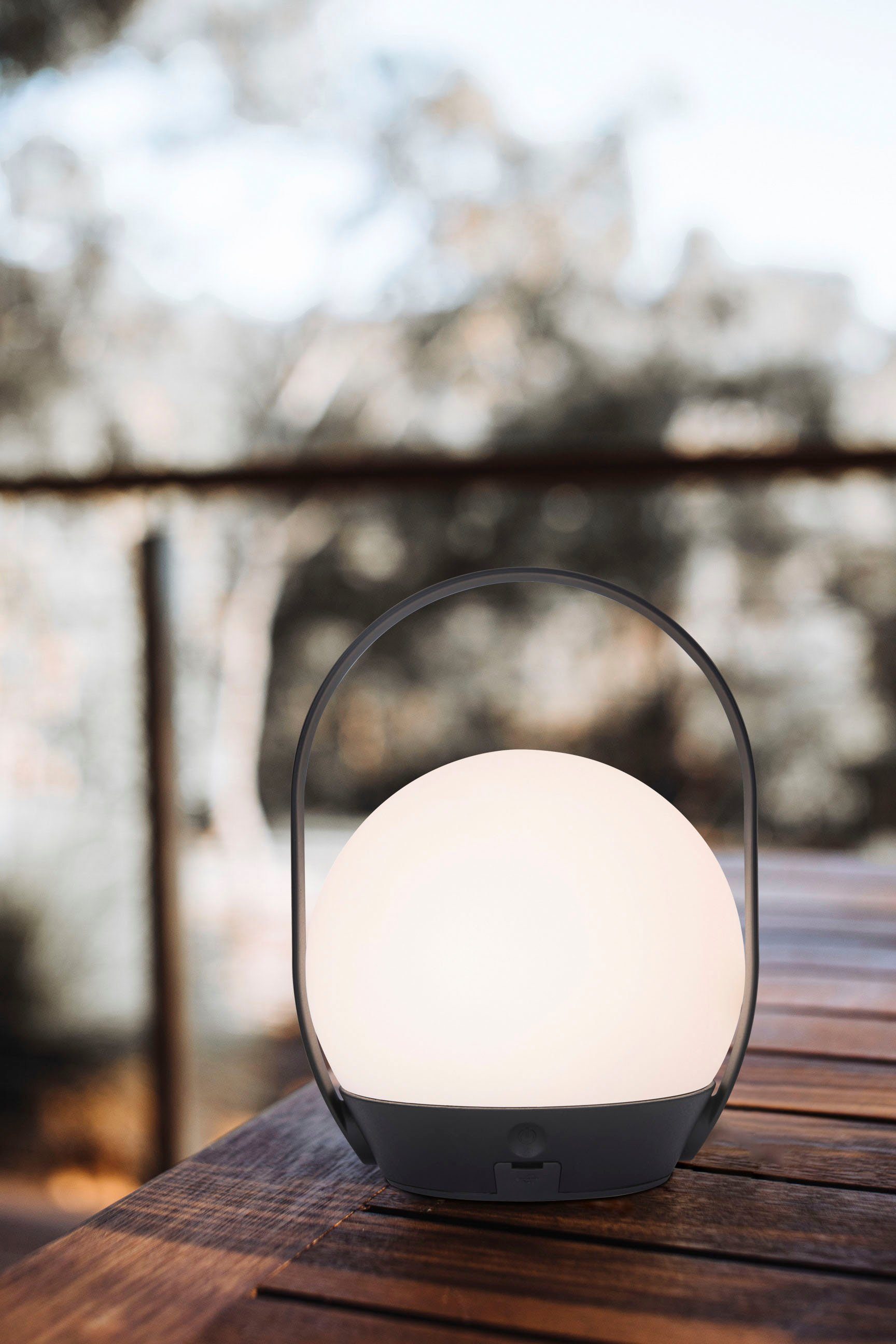 LUTEC Slimme ledlamp CARDI Smart-home bureau lamp (1 stuk)