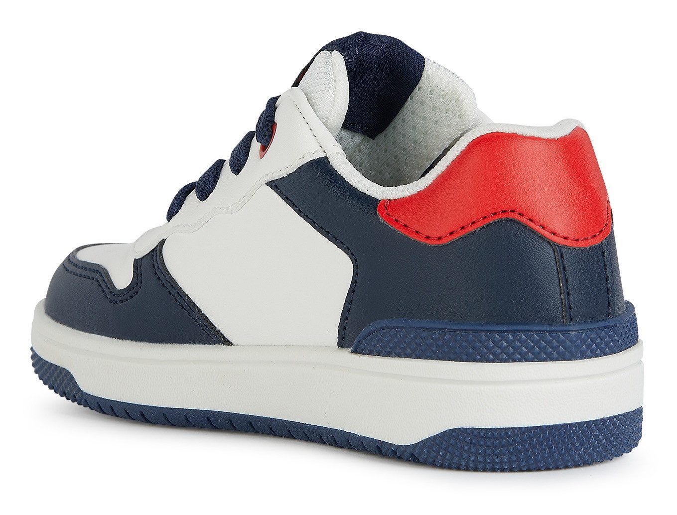 Geox Sneakers J WASHIBA BOY , retro sneaker, instapschoen in skater-look