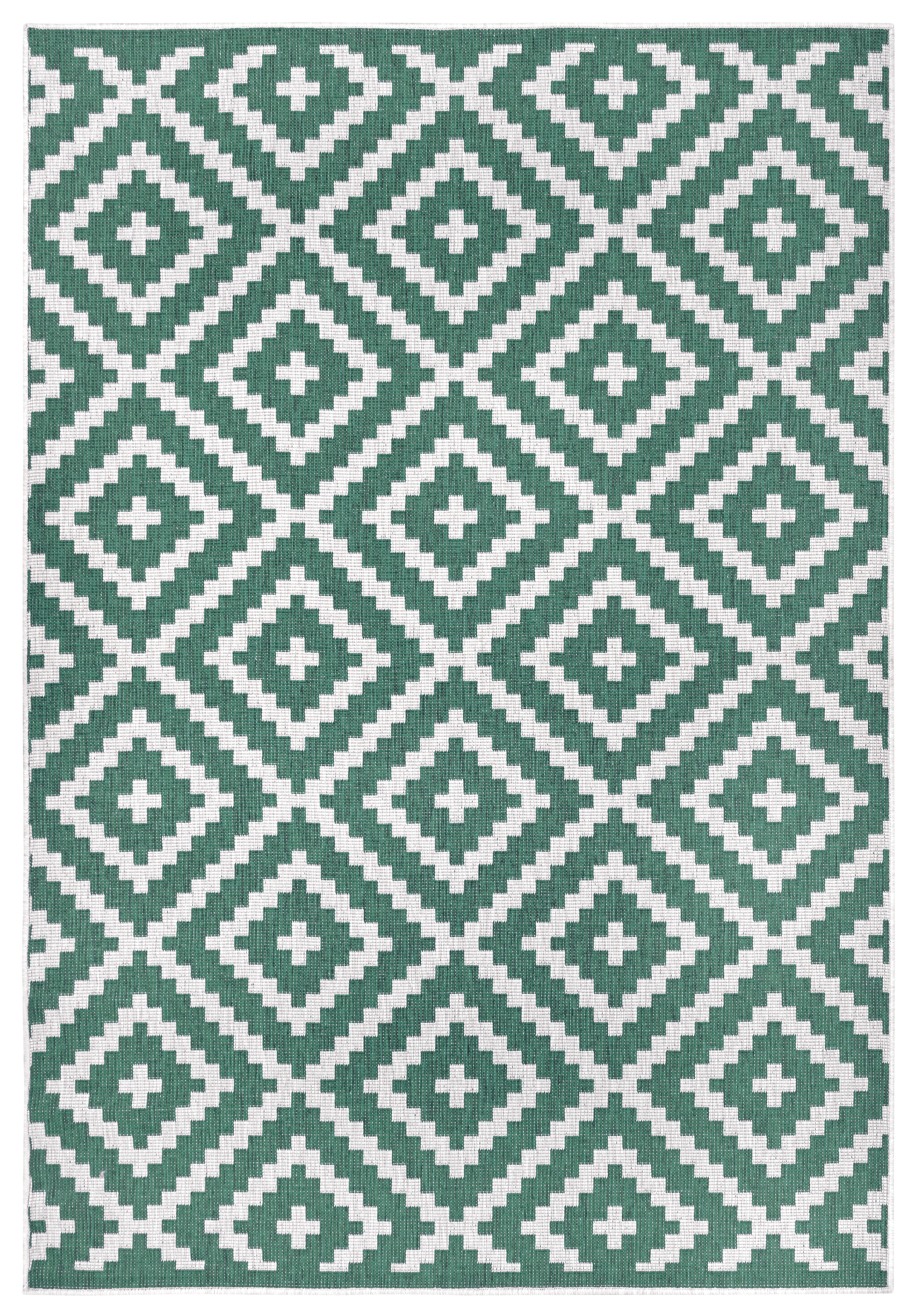 my home Vloerkleed Ronda tweezijdig te gebruiken kleed Sisal-look, platweefsel, in- en outdoor, geometrisch boho design