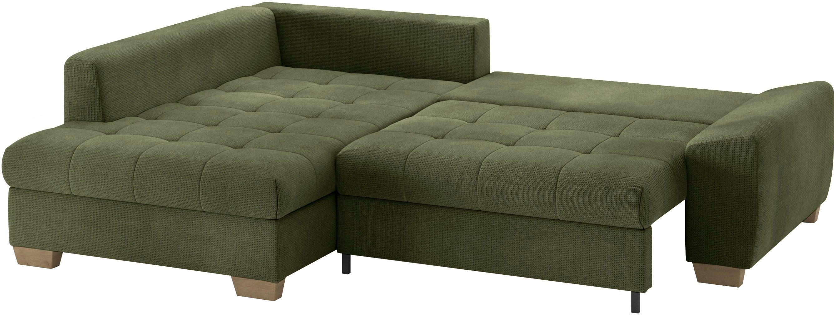 Mr. Couch Hoekbank Nikita II, L-vorm Keuze met bedfunctie, bedlade & RGB-LED-verlichting
