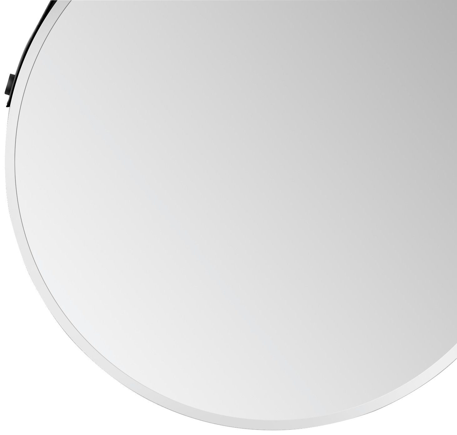 Talos Wandspiegel decoratieve ronde spiegel met aluminiumframe, ø 50 cm