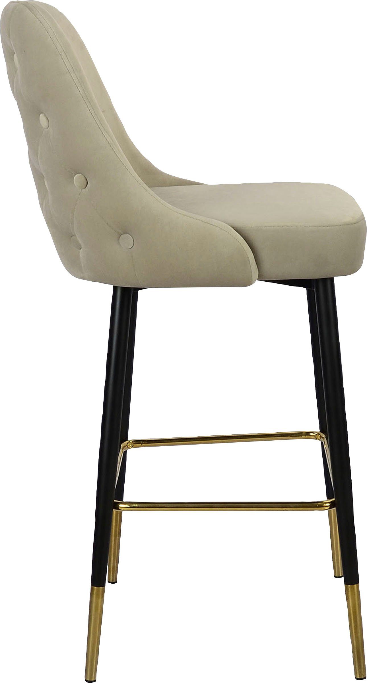 Kayoom Kinderstoel Barkruk Mojo, gestikte rugleuning modern, elegant, onopvallende moderne kleurkeuze (1 stuk)