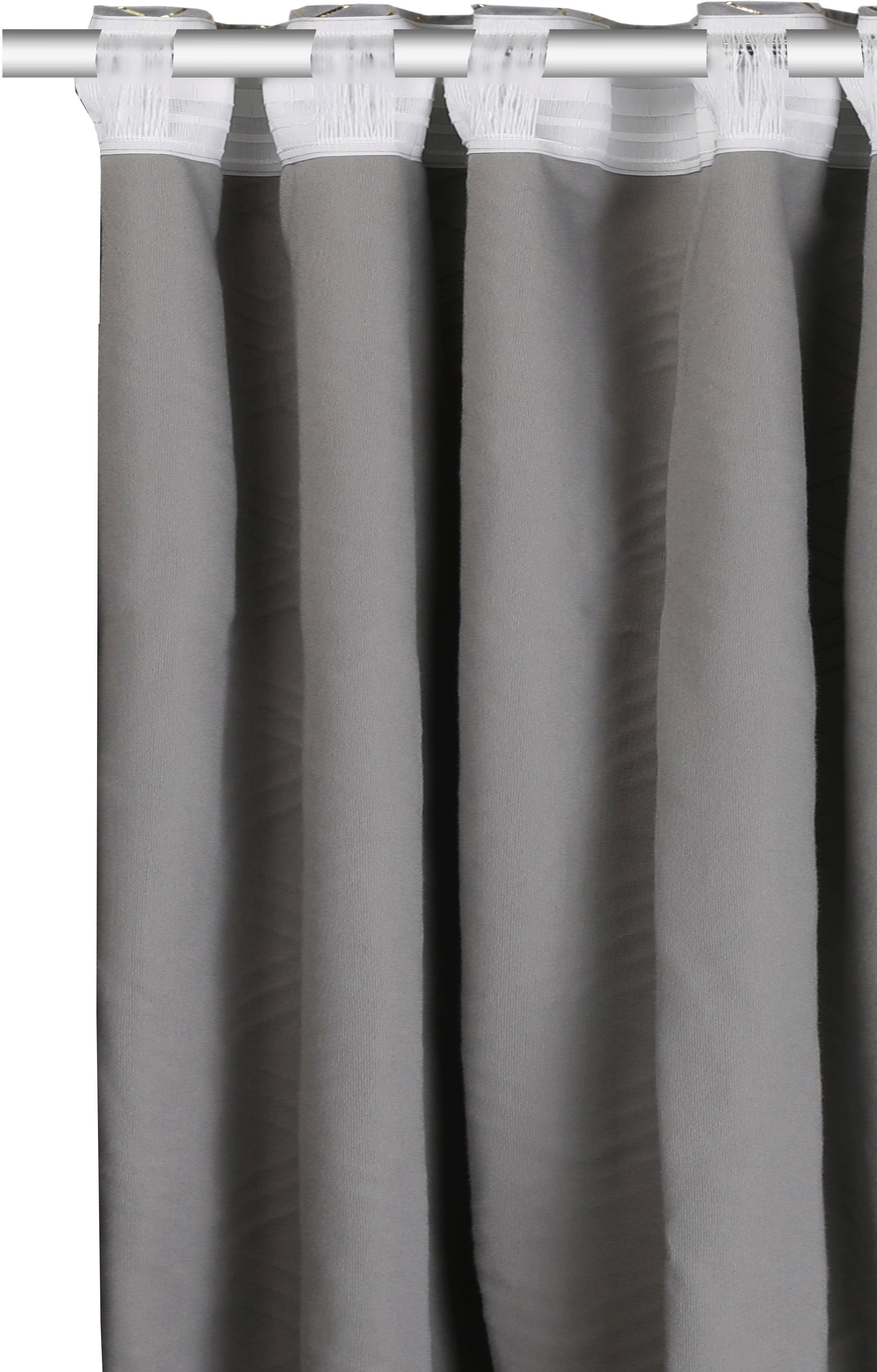 my home Gordijn Velvet Foil (2 stuks)