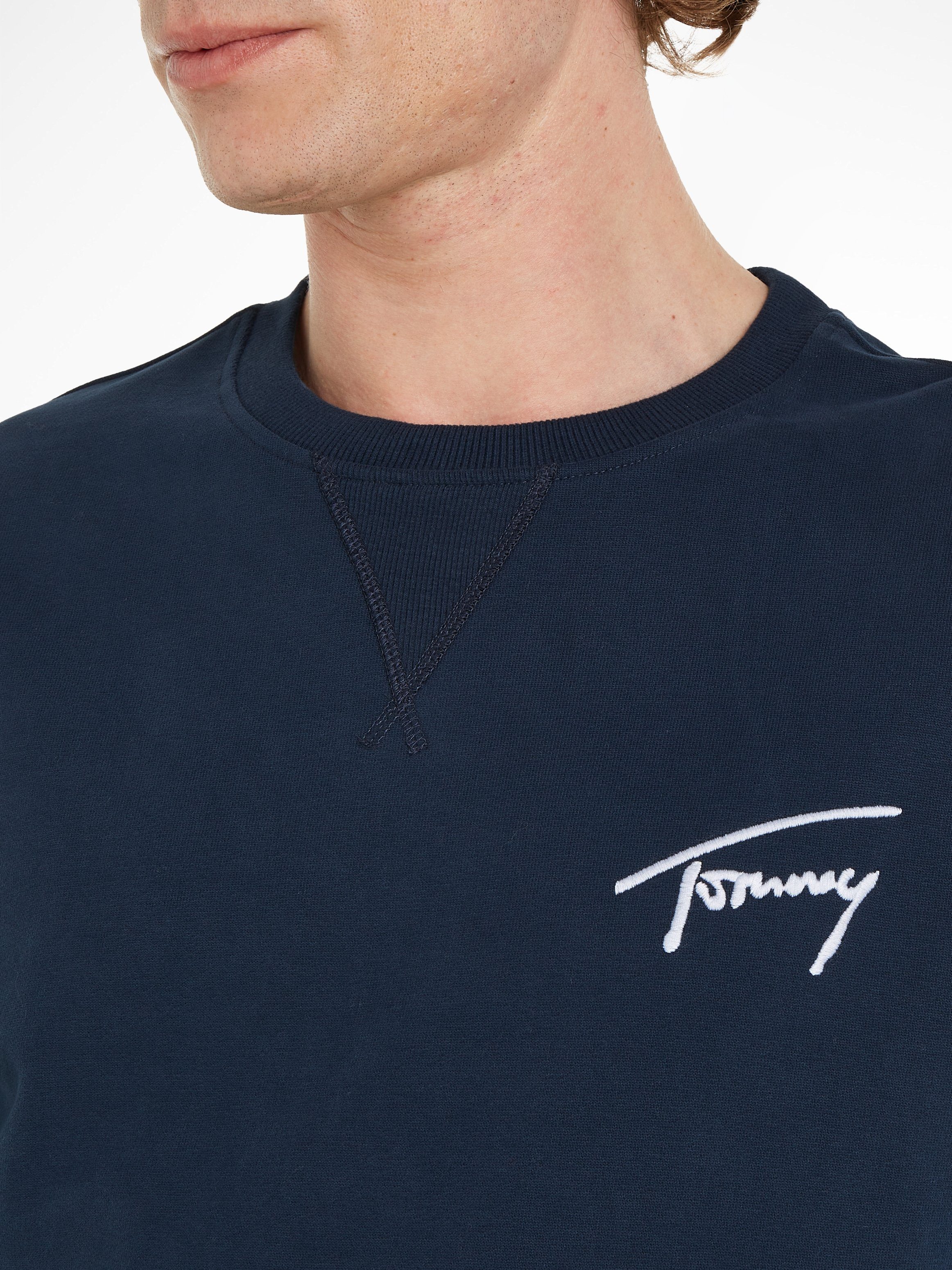 TOMMY JEANS Sweatshirt TJM RLX SIGNATURE CREW EXT