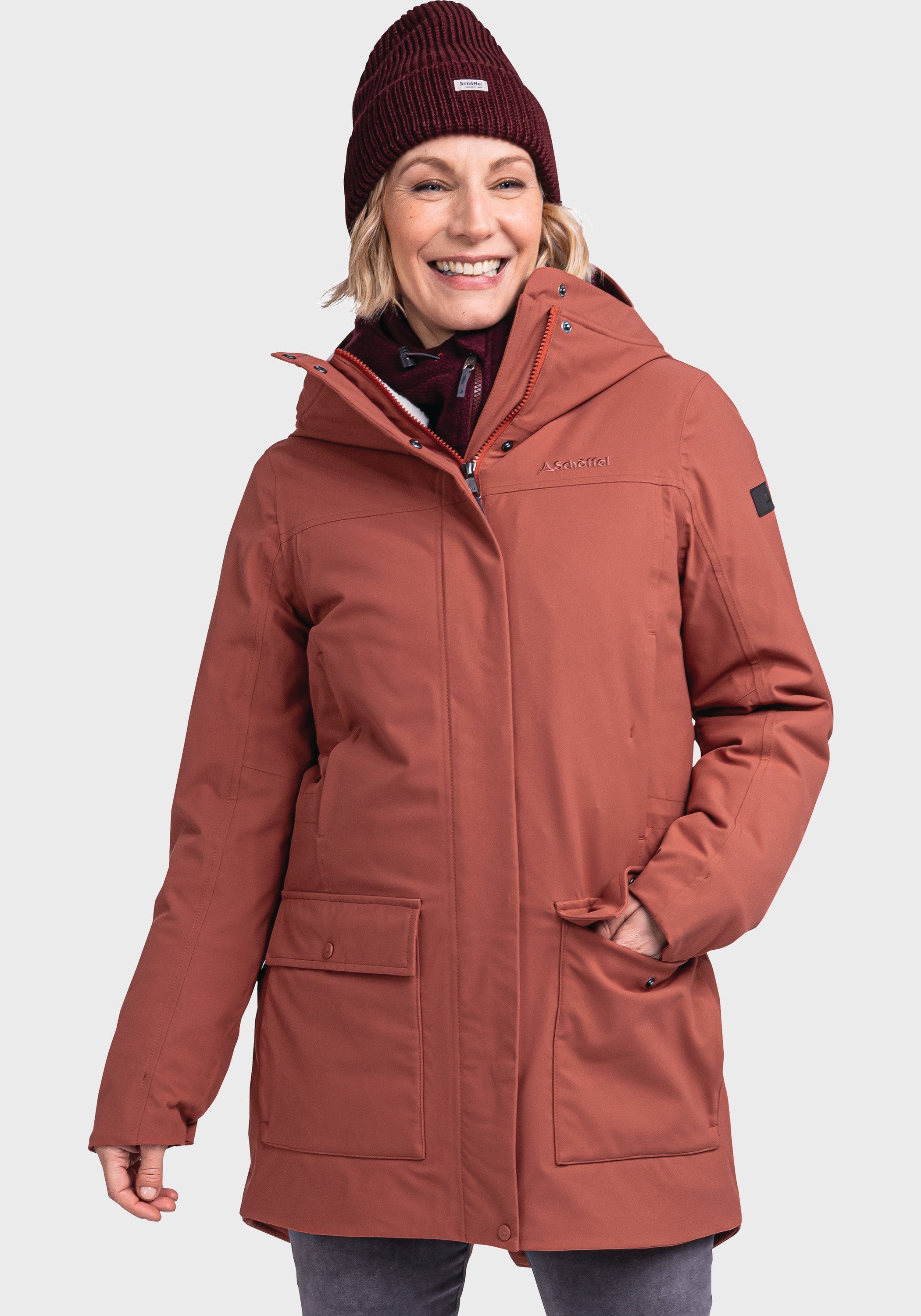 Schöffel Lang jack Ins. Parka Rotterdam L